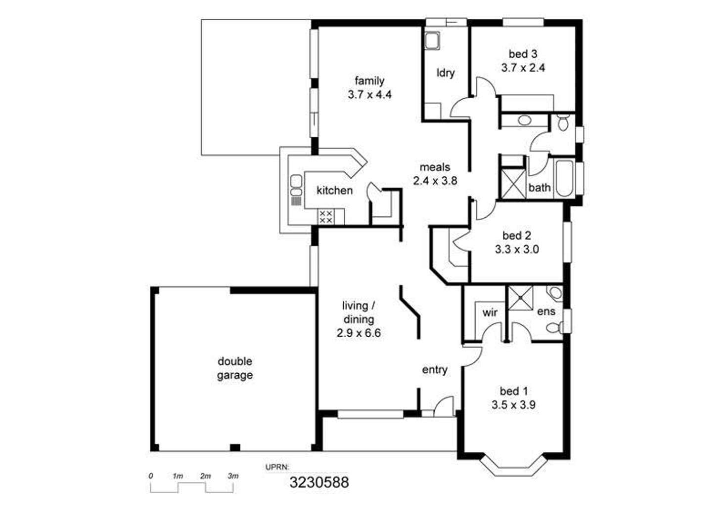 Floorplan of Homely house listing, (DHA) Defence Housing Australia, Andrews Farm SA 5114