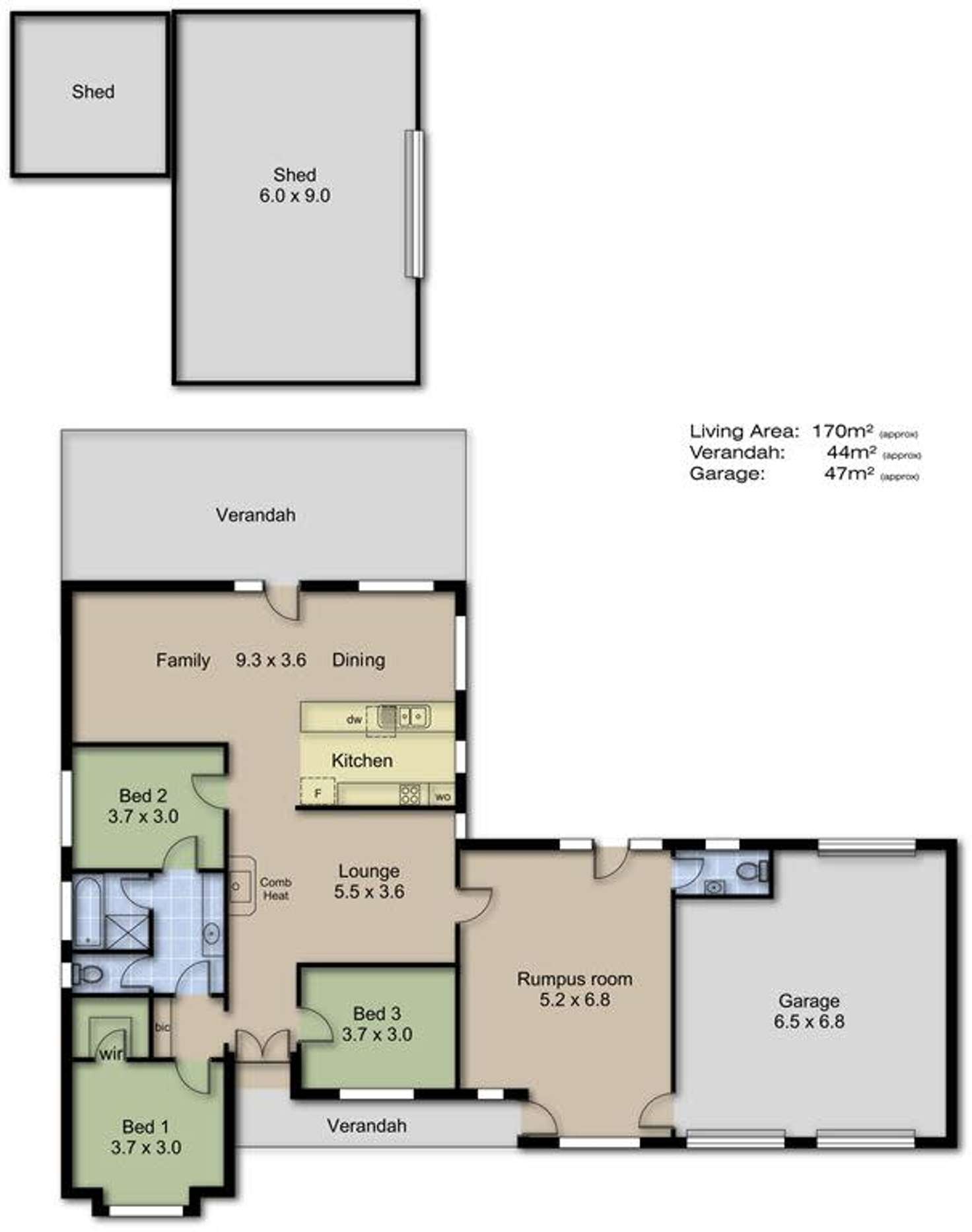 Floorplan of Homely house listing, 51 Onkaparinga Valley Road, Balhannah SA 5242