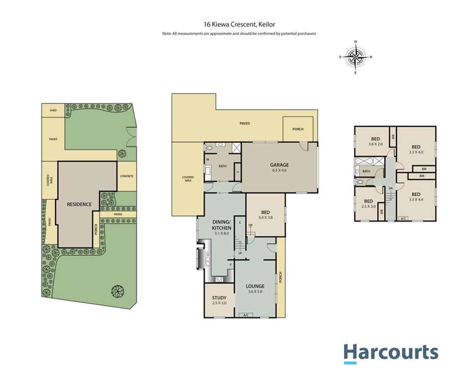 Floorplan of Homely house listing, 16 Kiewa Cres, Keilor VIC 3036