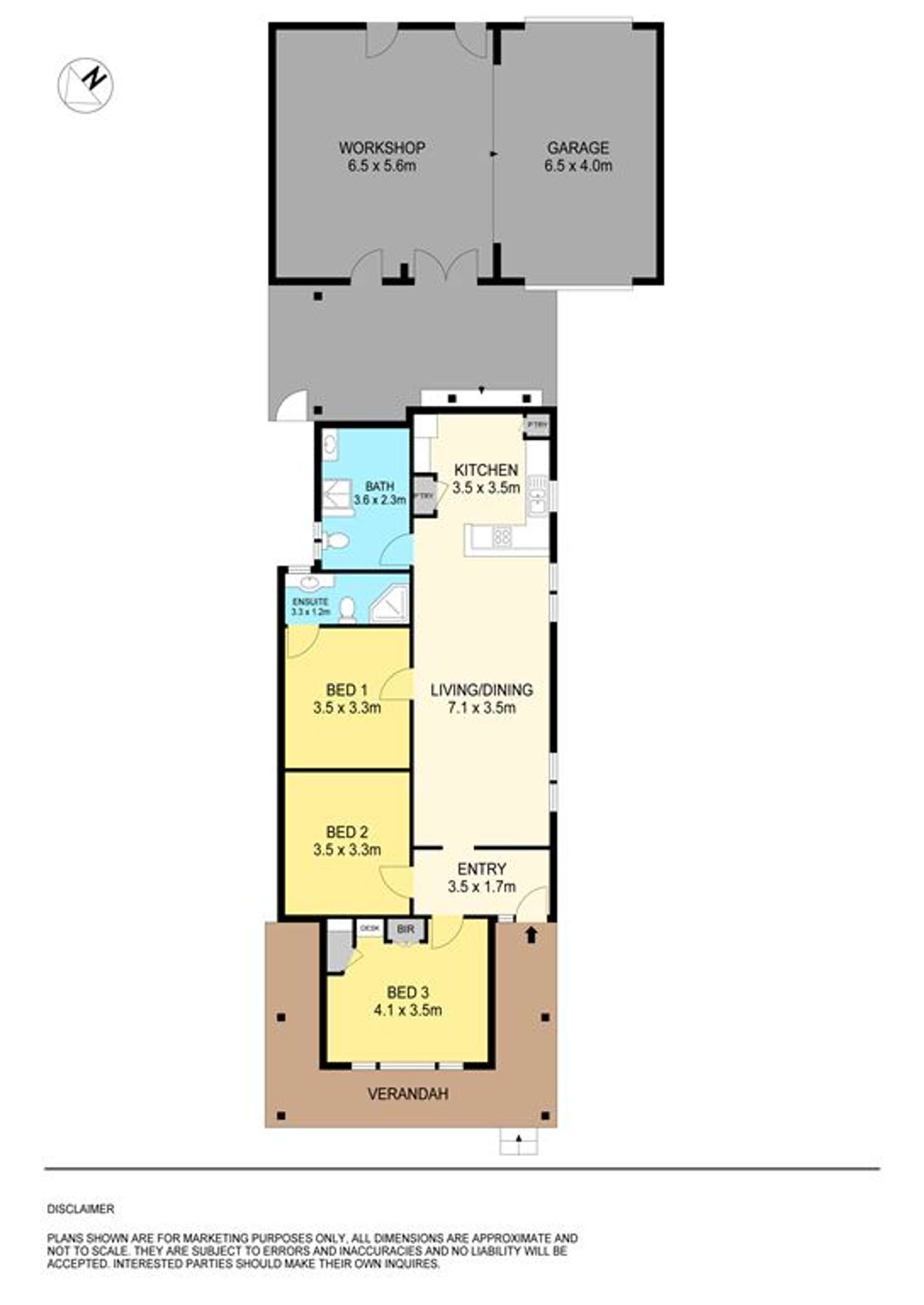Floorplan of Homely house listing, 409 Errard Street South, Ballarat Central VIC 3350