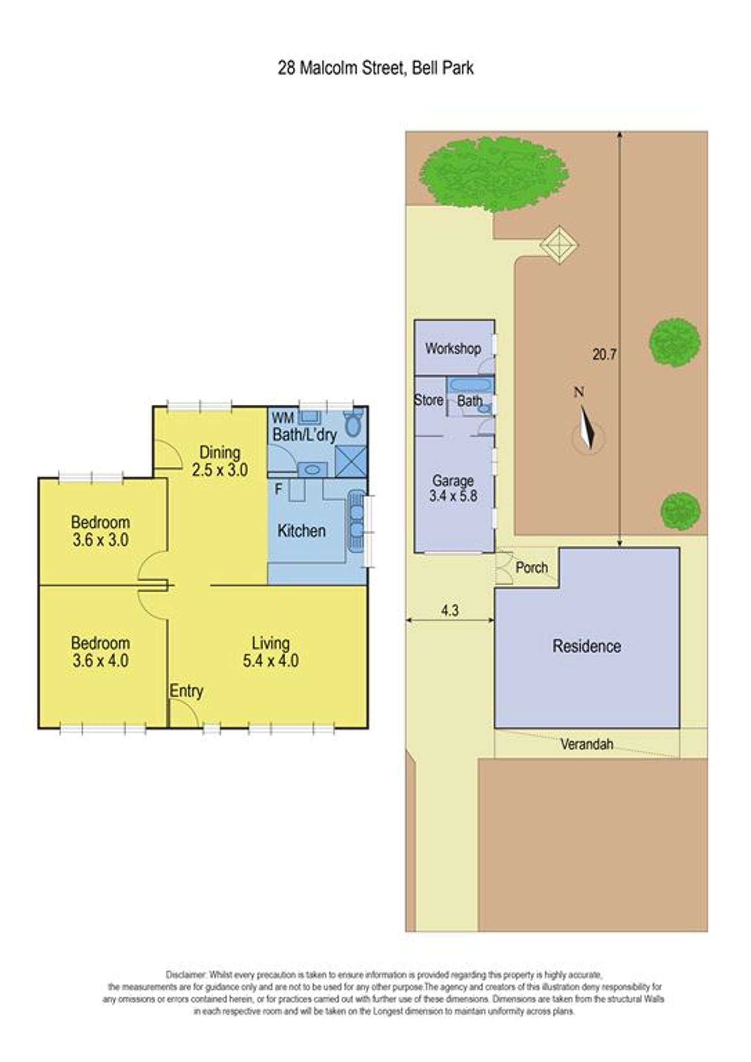 Floorplan of Homely house listing, 28 Malcolm Street, Bell Park VIC 3215