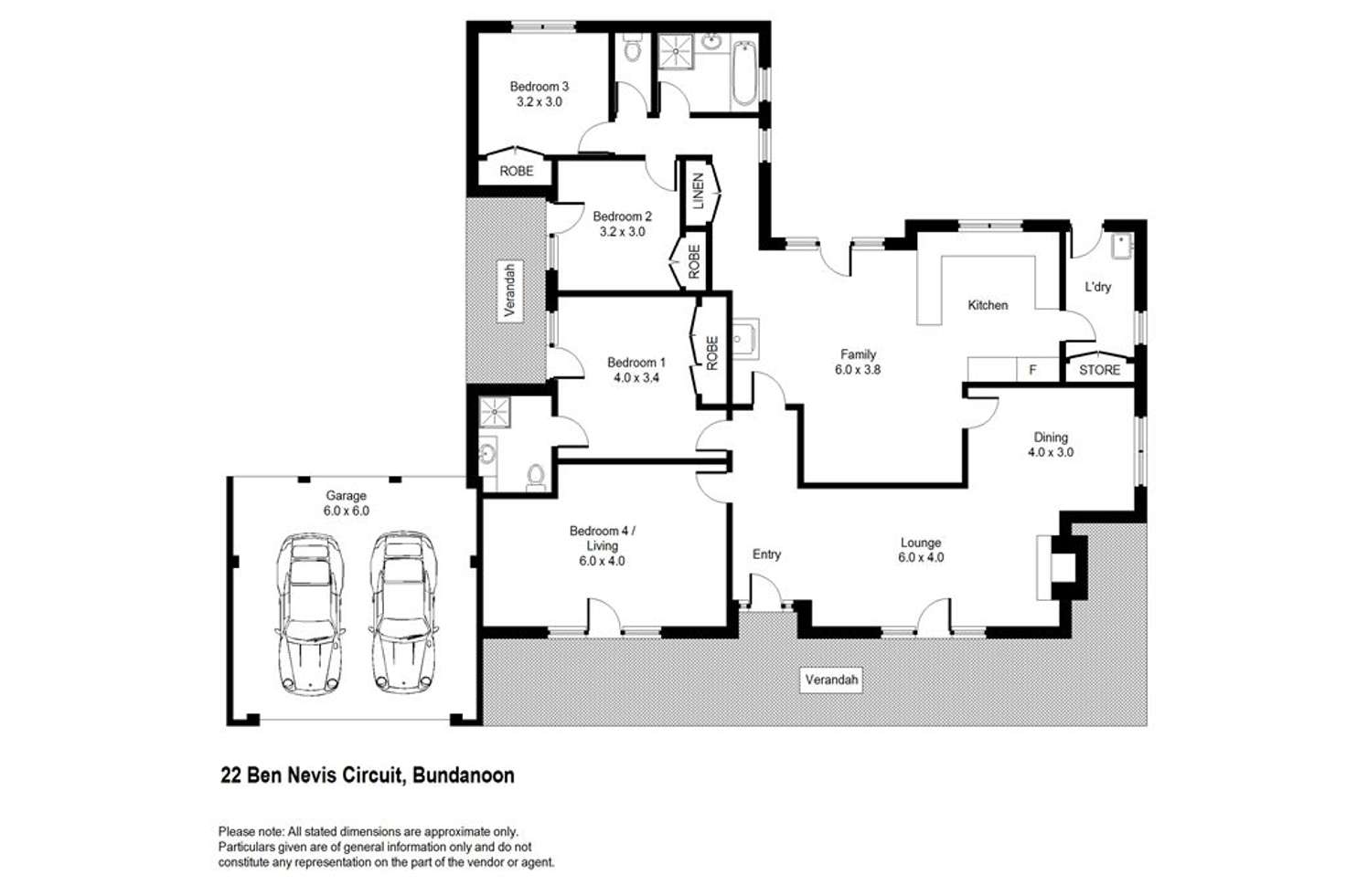 Floorplan of Homely house listing, 22 Ben Nevis Circuit, Bundanoon NSW 2578