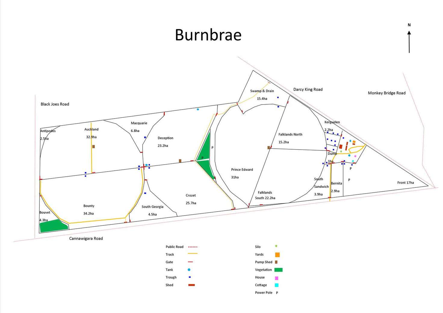 Floorplan of Homely ruralOther listing, 69 Darcy Kings Road, Bordertown SA 5268