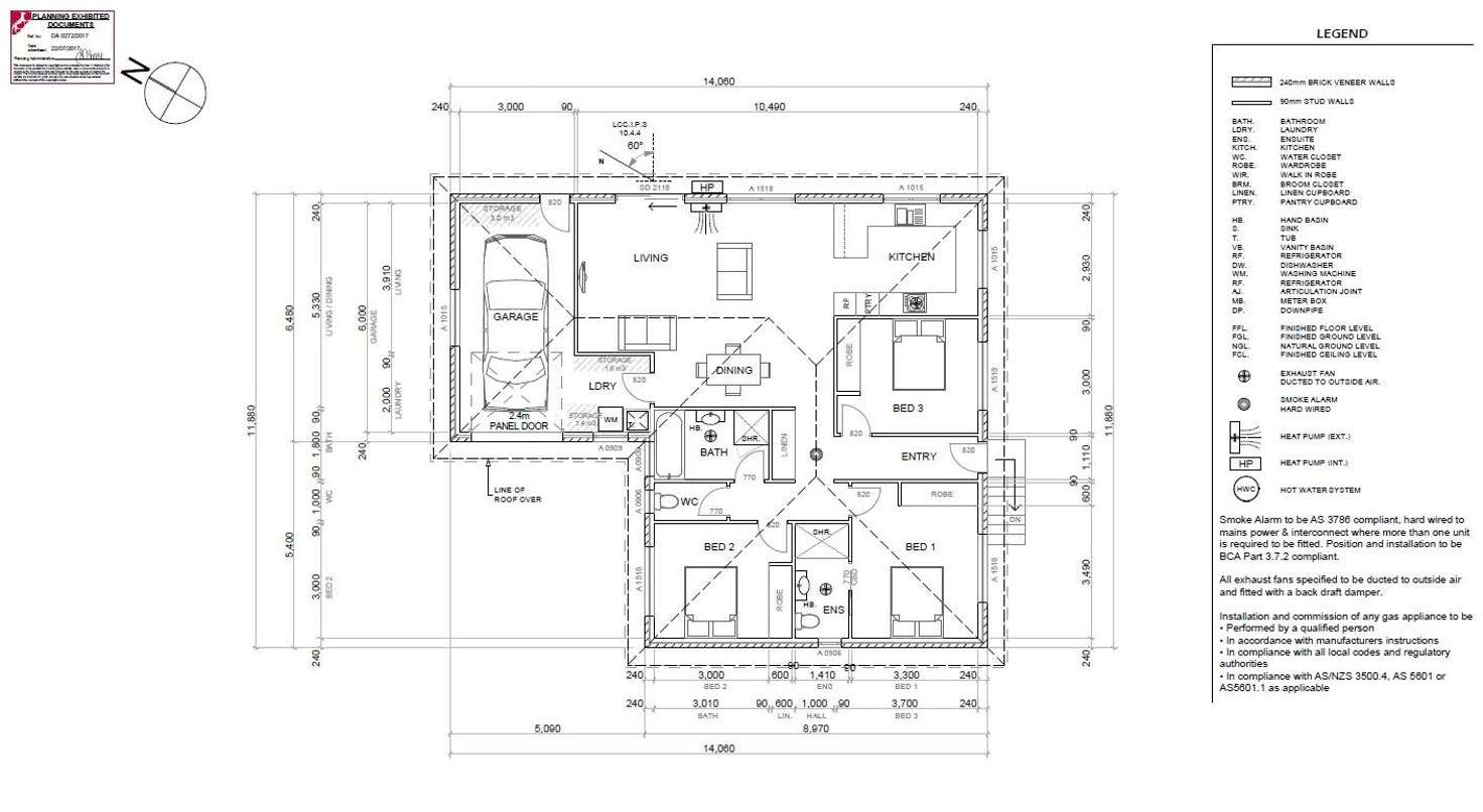 Floorplan of Homely townhouse listing, 1/18 Peppermint Place, Prospect TAS 7250