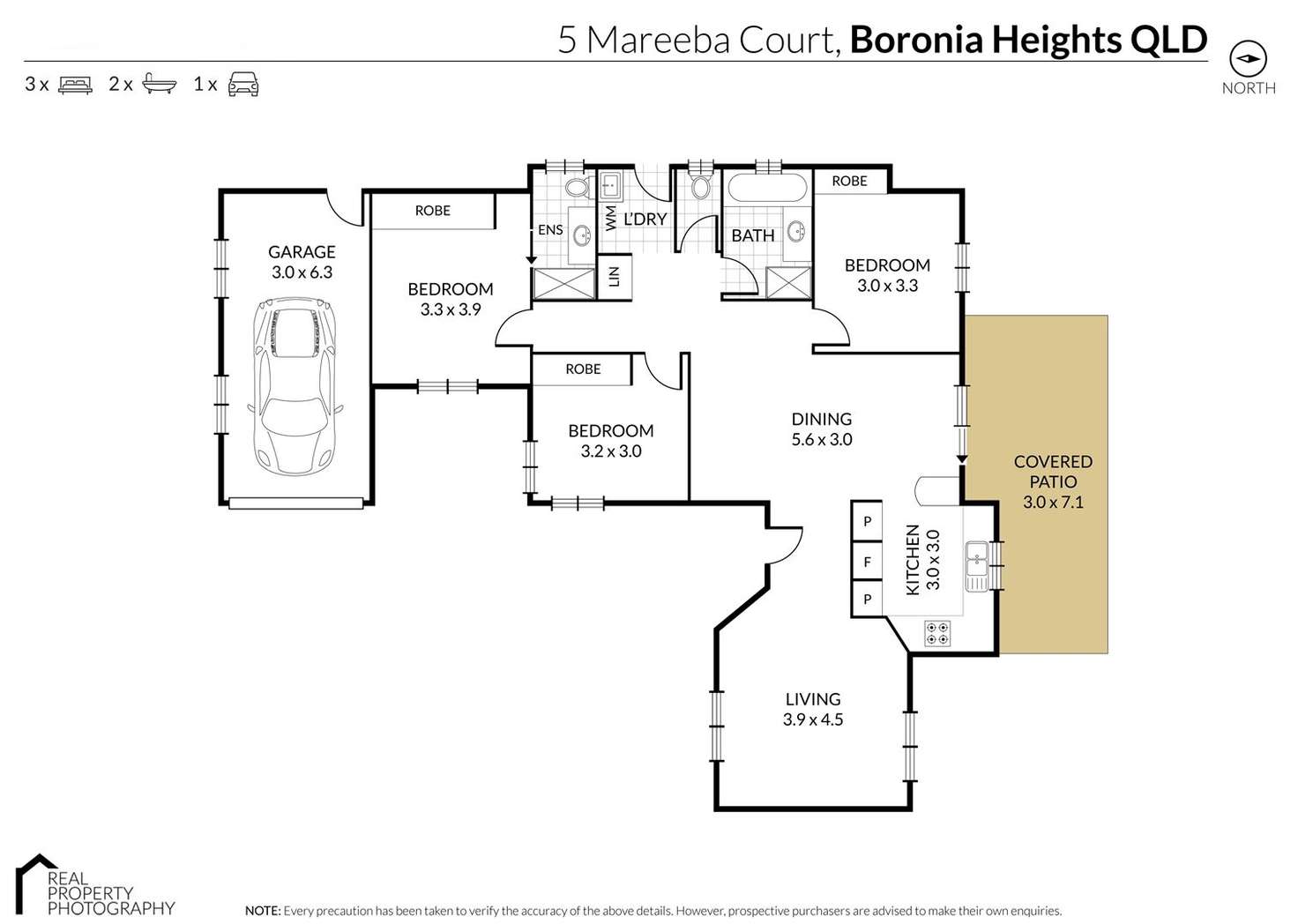 Floorplan of Homely house listing, 5 Mareeba Court, Boronia Heights QLD 4124