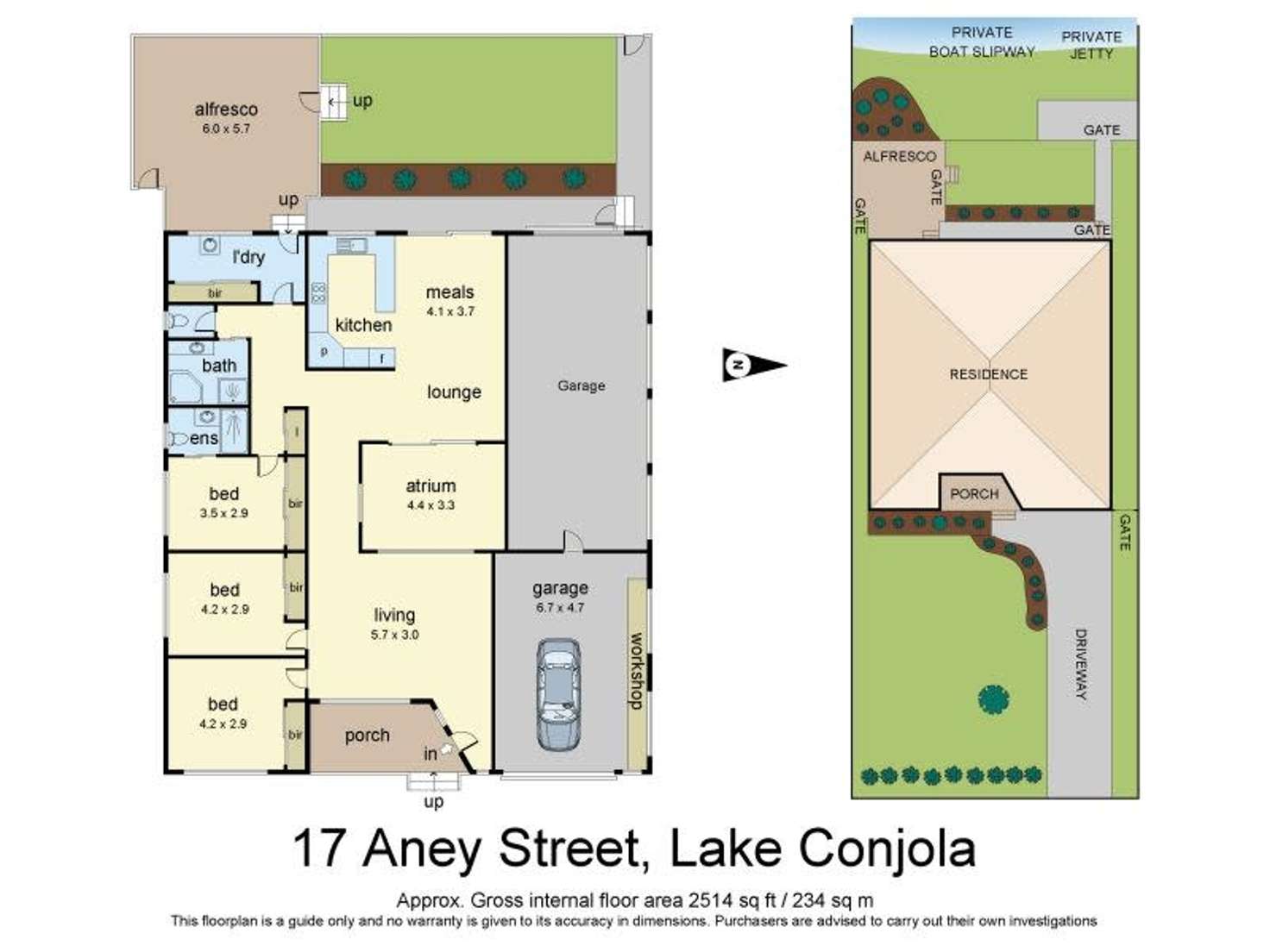 Floorplan of Homely house listing, 17 Aney Street, Lake Conjola NSW 2539