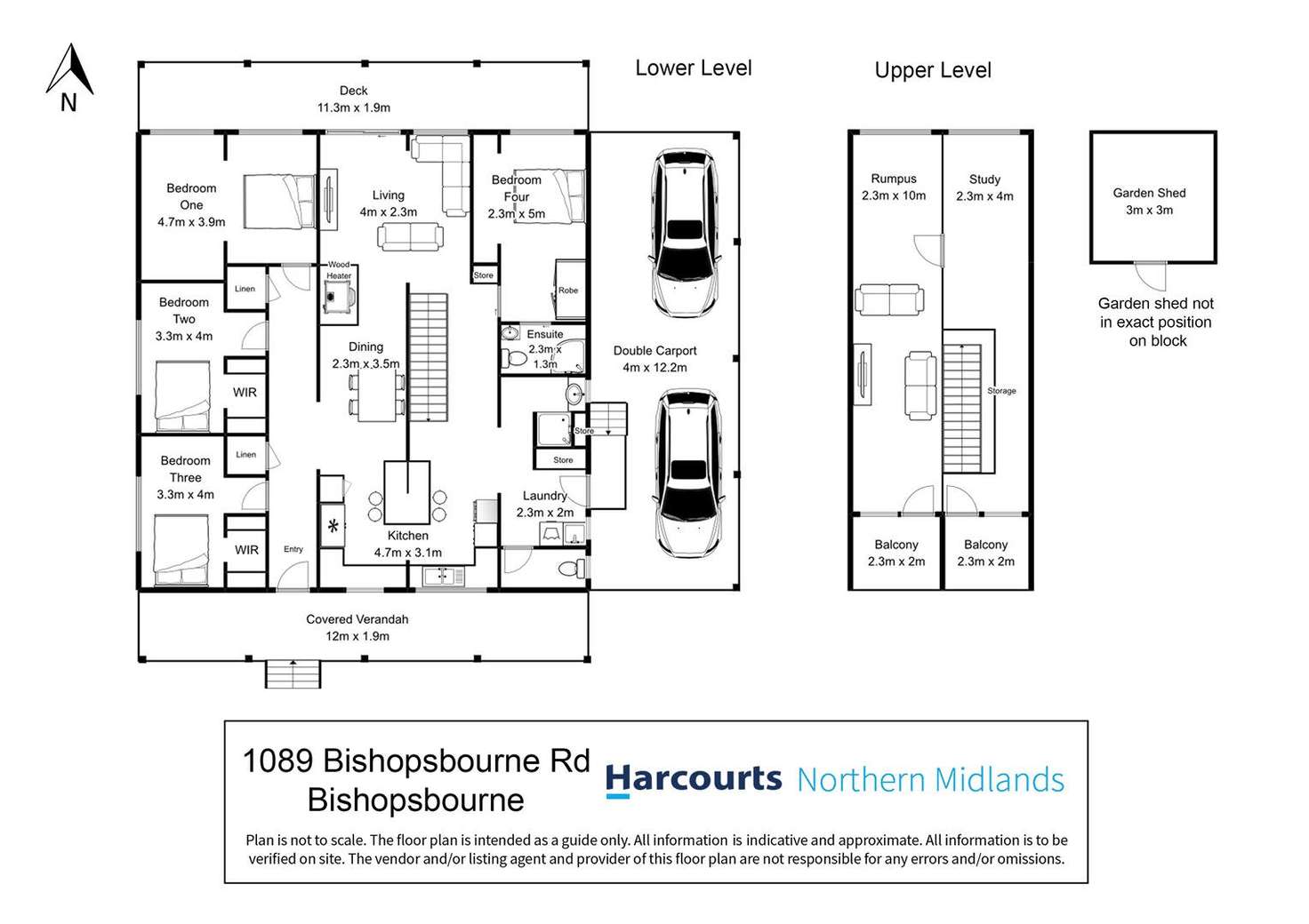 Floorplan of Homely house listing, 1089 Bishopsbourne Road, Bishopsbourne TAS 7301