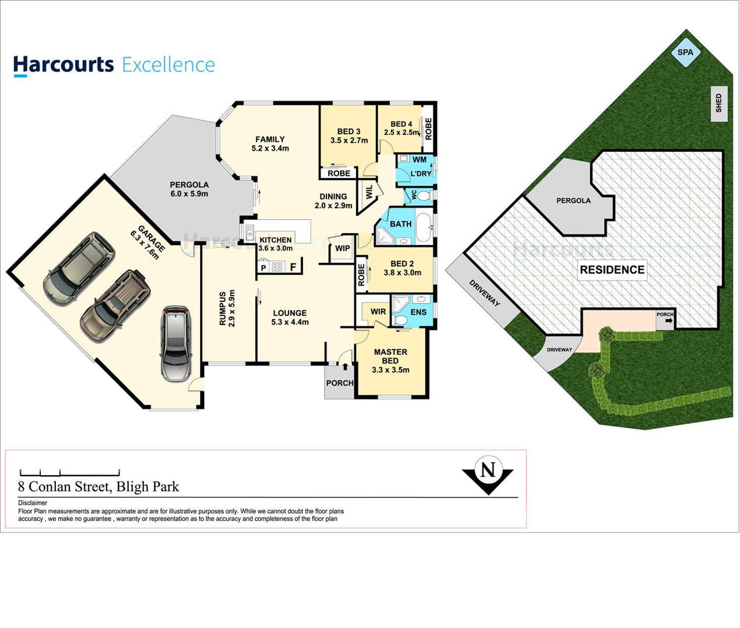 Floorplan of Homely house listing, 8 Conlan Street, Bligh Park NSW 2756