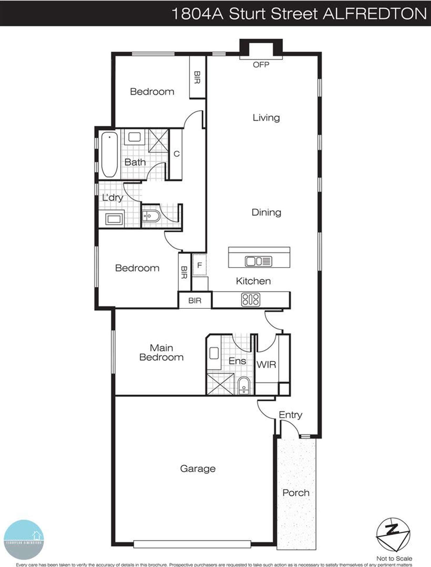 Floorplan of Homely house listing, 1804a Sturt Street, Alfredton VIC 3350