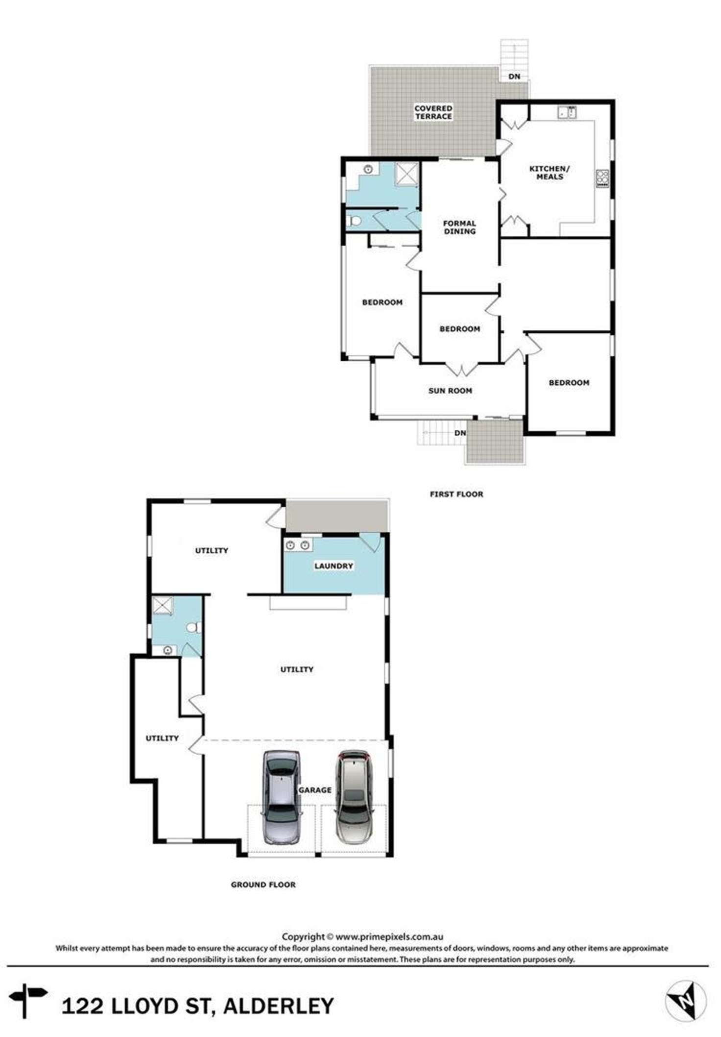 Floorplan of Homely house listing, 122 Lloyd Street, Alderley QLD 4051