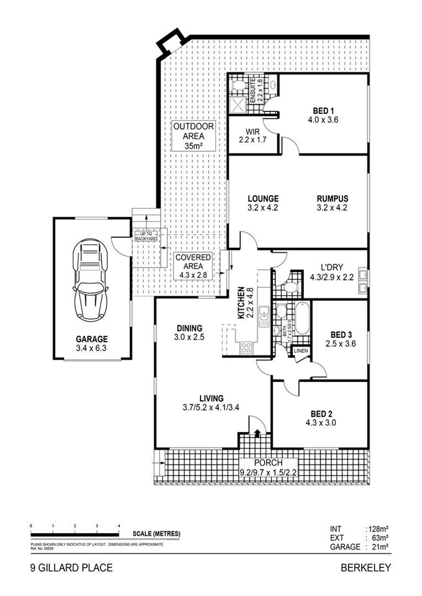 Floorplan of Homely house listing, 9 Gillard Place, Berkeley NSW 2506