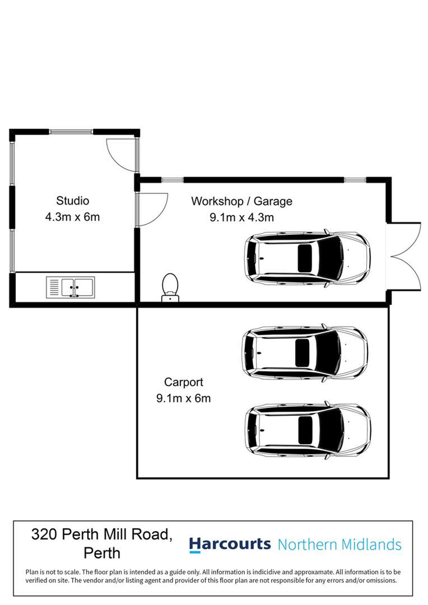 Floorplan of Homely residentialLand listing, 320 Perth Mill Road, Perth TAS 7300