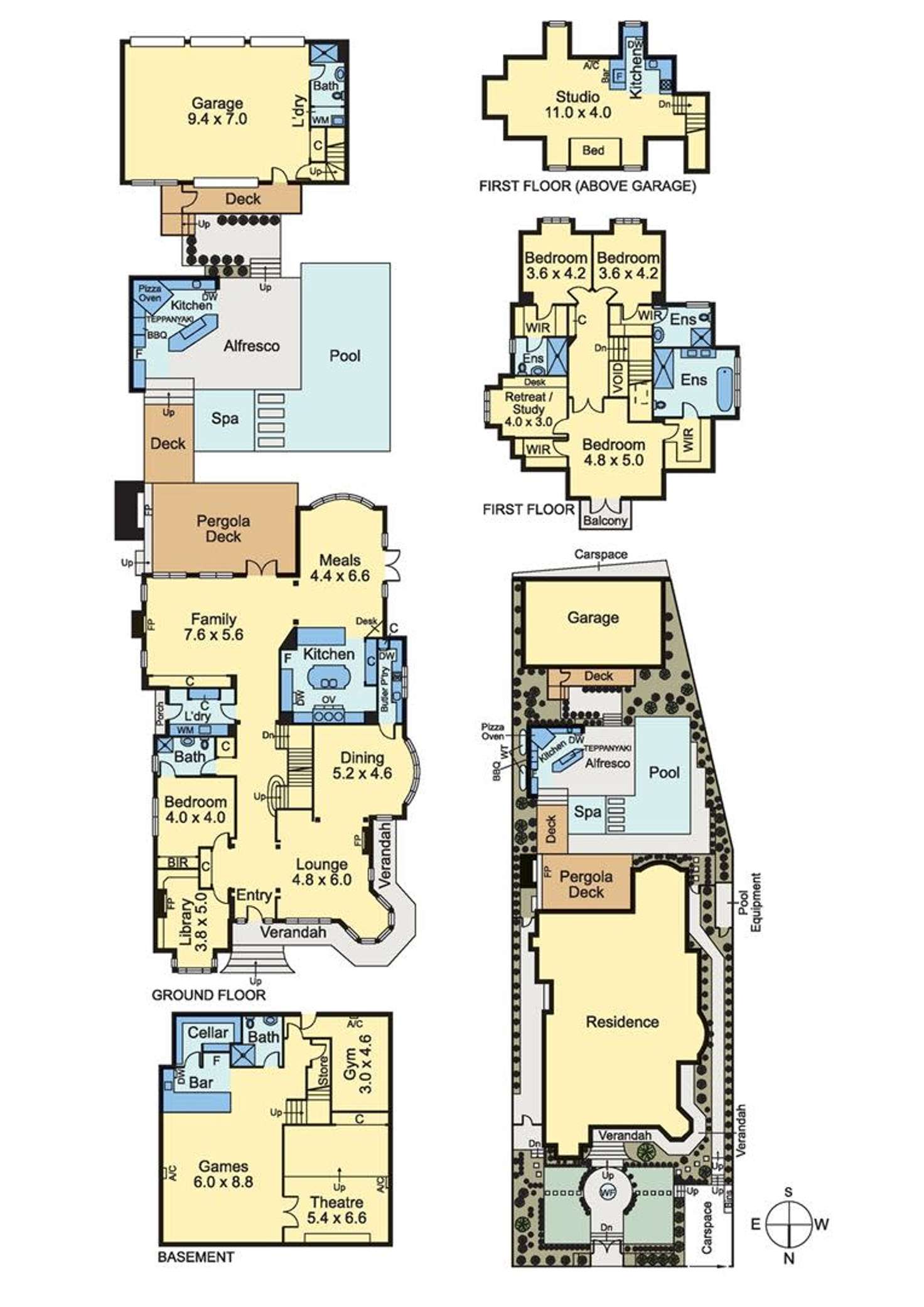 Floorplan of Homely house listing, 48 Zetland Road, Mont Albert VIC 3127