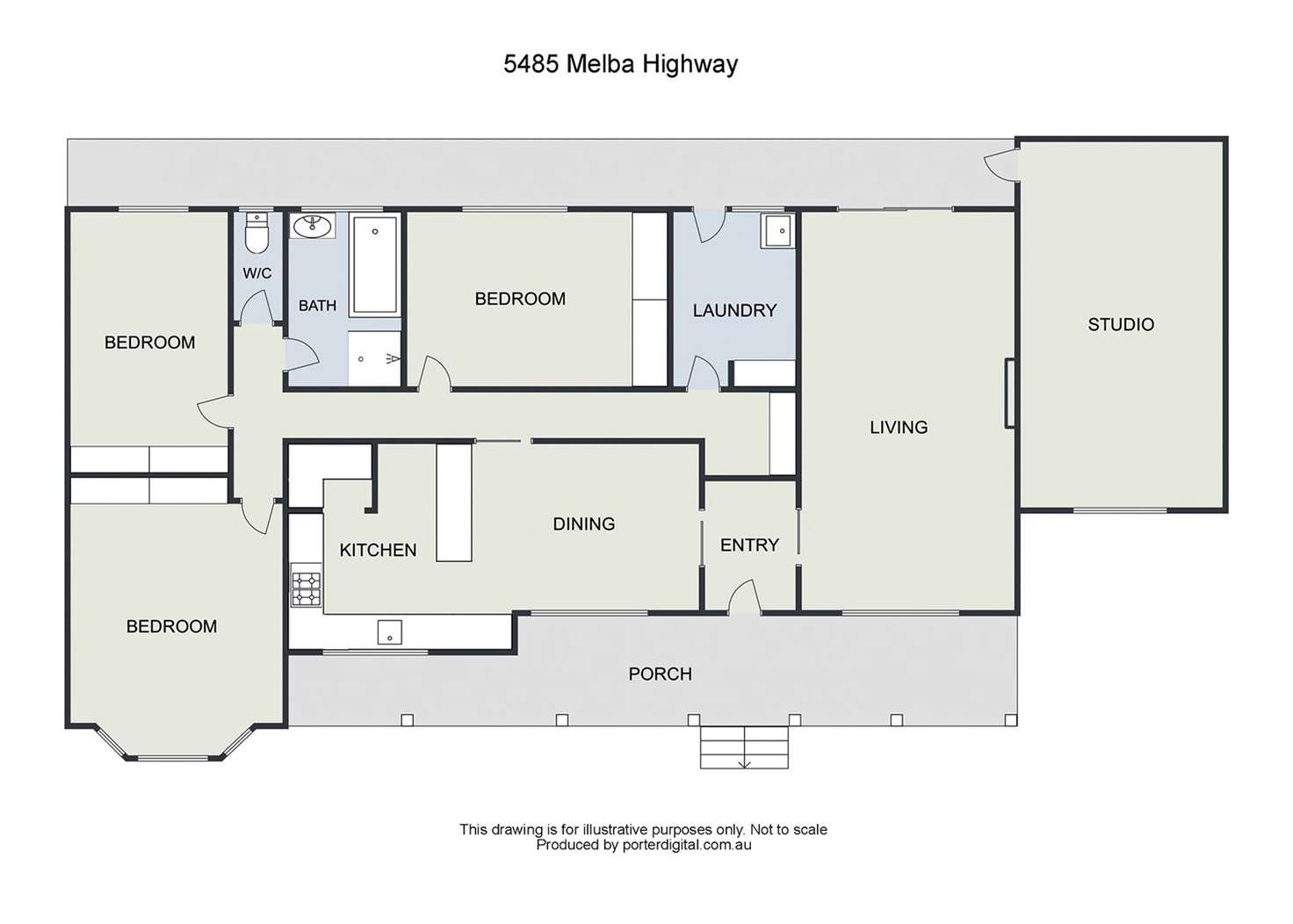 Floorplan of Homely ruralOther listing, 5485 Melba Highway, Yea VIC 3717