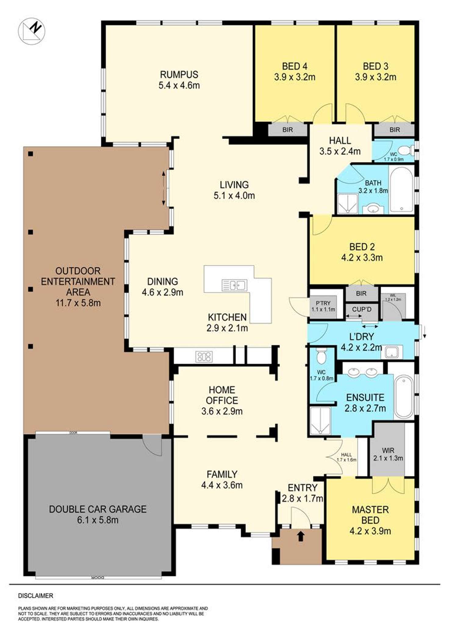 Floorplan of Homely house listing, 35 Alfredton Drive, Alfredton VIC 3350