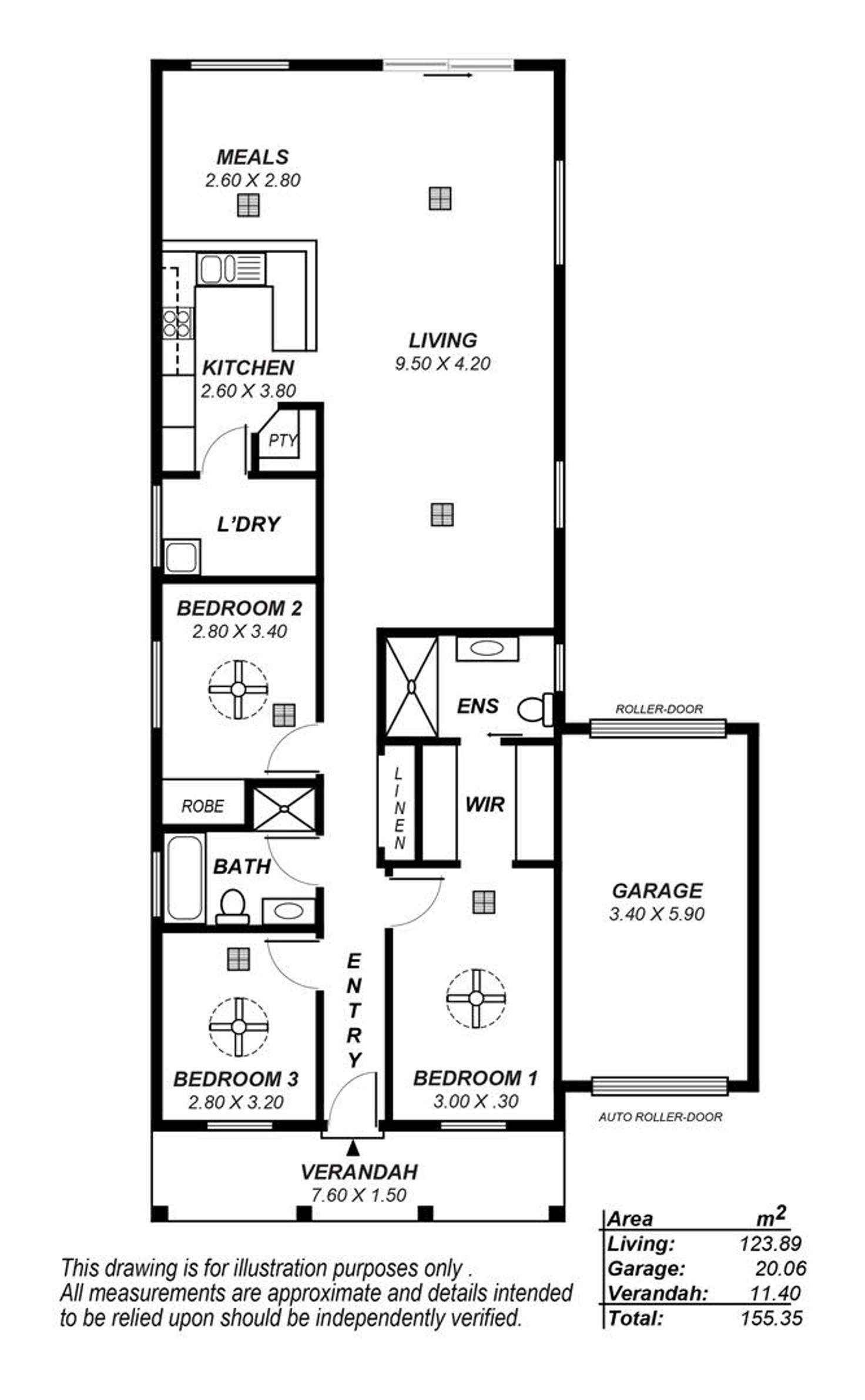 Floorplan of Homely house listing, 3 Clare Street, Athol Park SA 5012