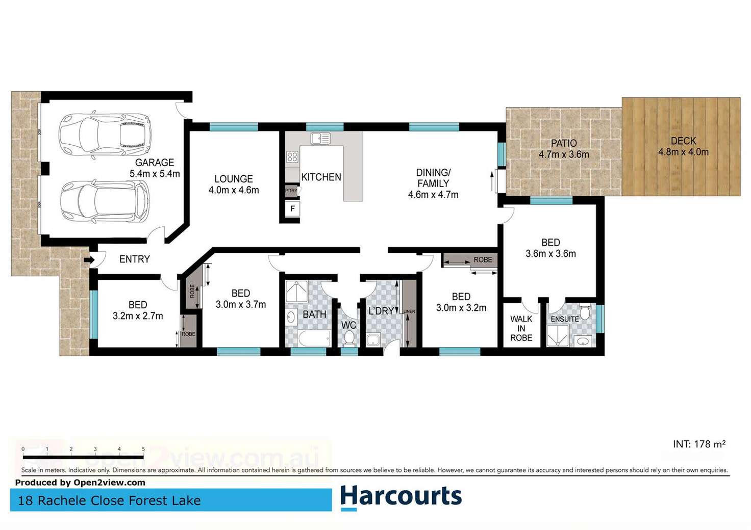 Floorplan of Homely house listing, 18 Rachele Close, Forest Lake QLD 4078