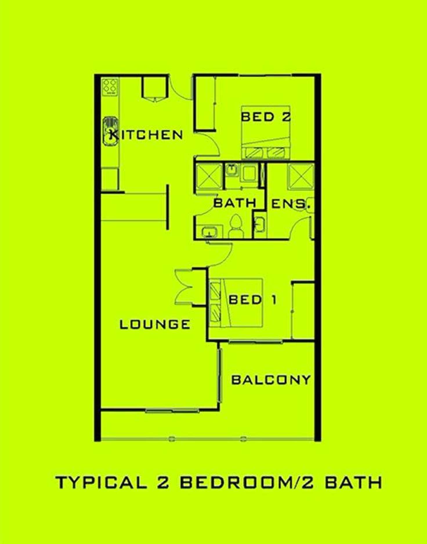 Floorplan of Homely unit listing, 28/268 Browns Plains Road, Browns Plains QLD 4118