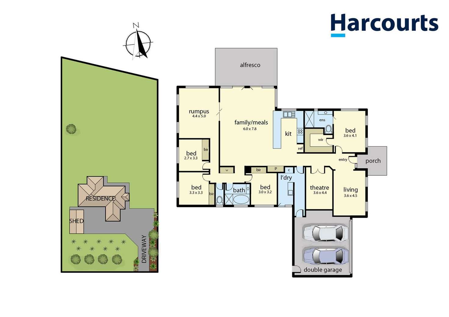 Floorplan of Homely house listing, 168 Warragul-Lardner Road, Warragul VIC 3820