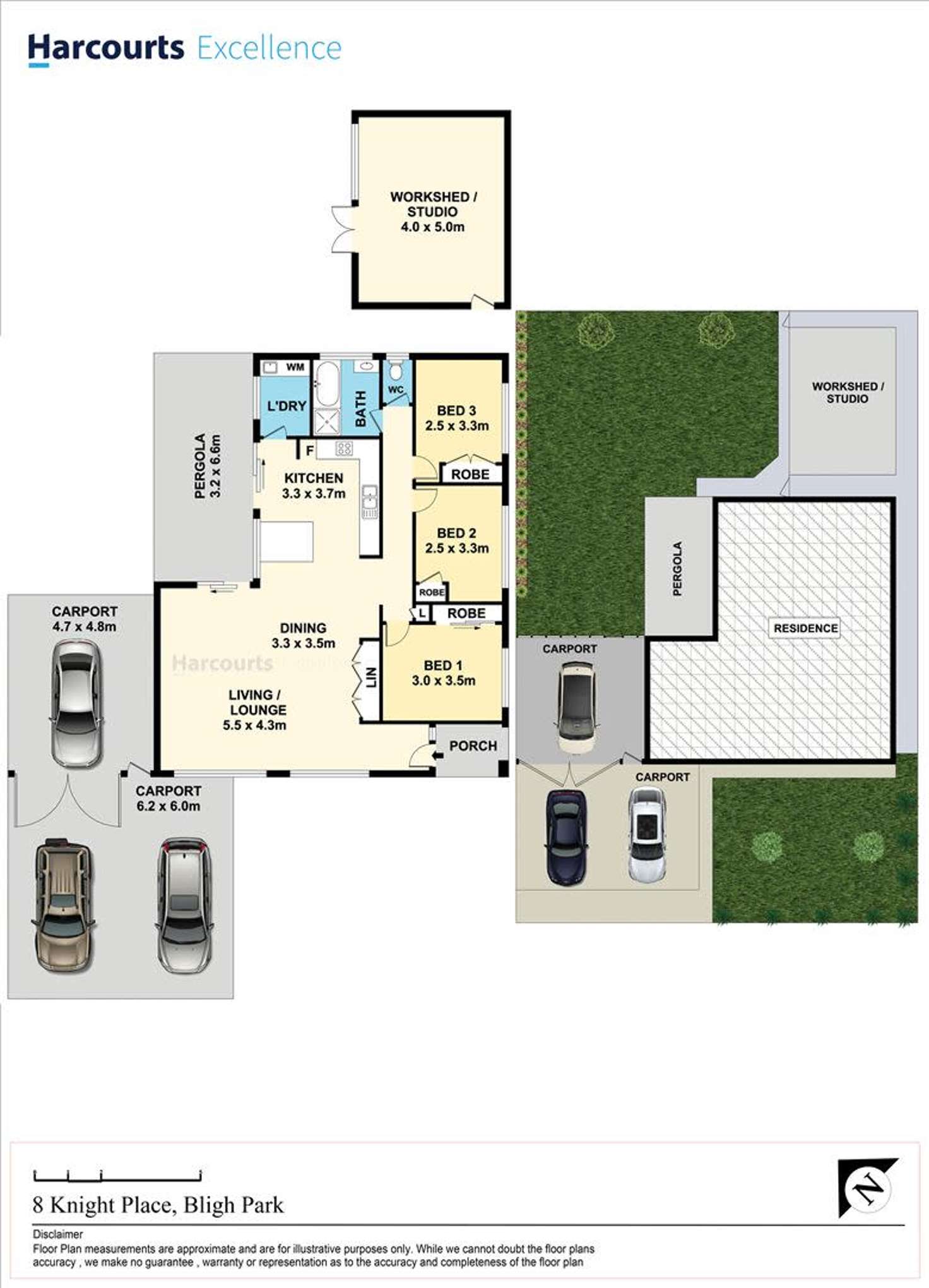 Floorplan of Homely house listing, 8 Knight Place, Bligh Park NSW 2756