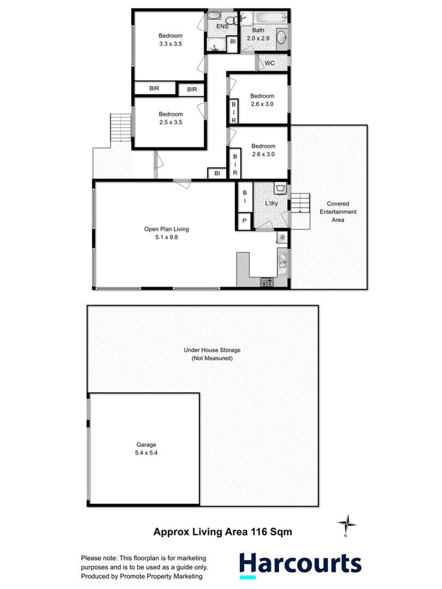 Floorplan of Homely house listing, 235 Roslyn Avenue, Blackmans Bay TAS 7052