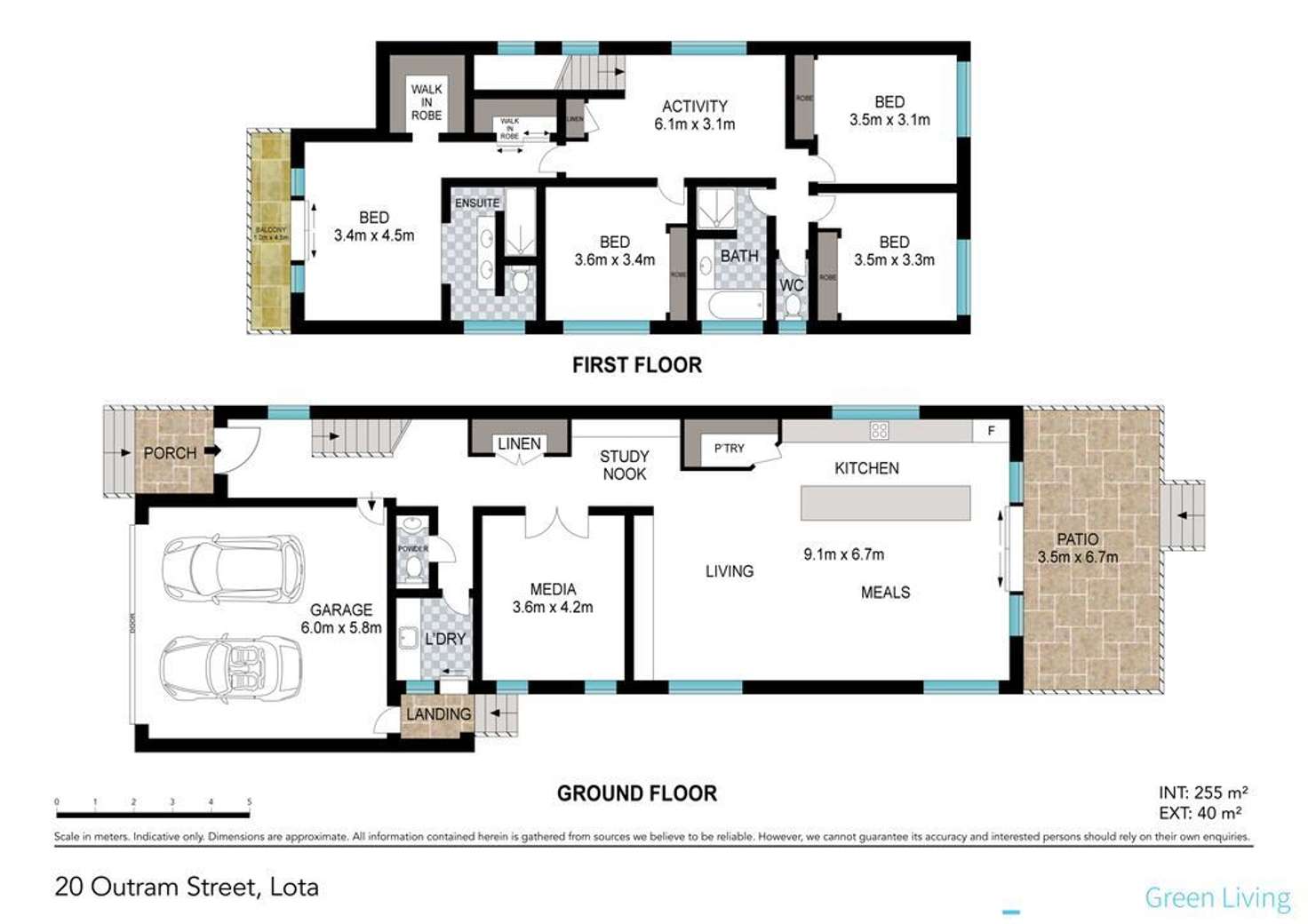 Floorplan of Homely house listing, 20 Outram Street, Lota QLD 4179