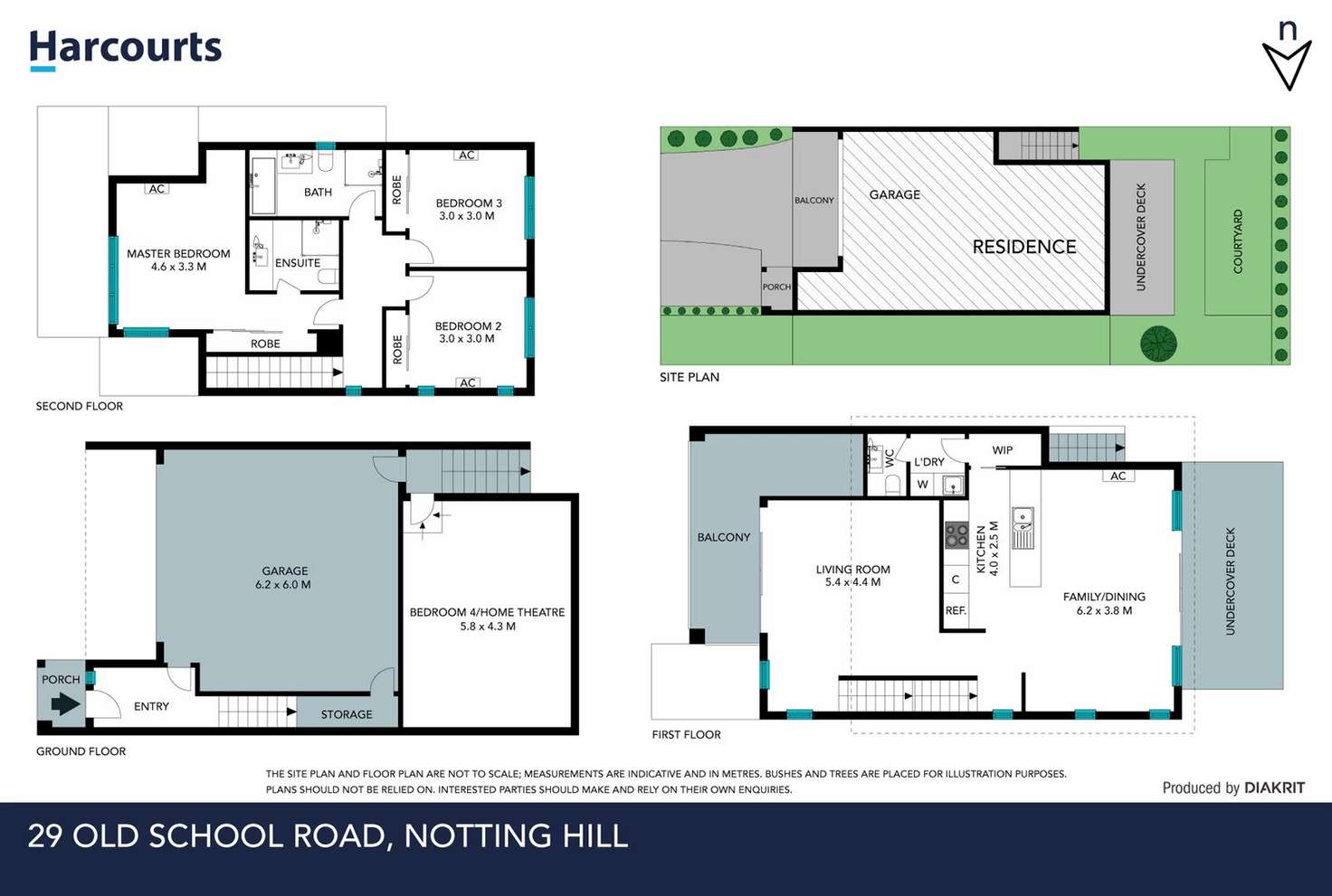 Floorplan of Homely townhouse listing, 29 Old School Road, Notting Hill VIC 3168