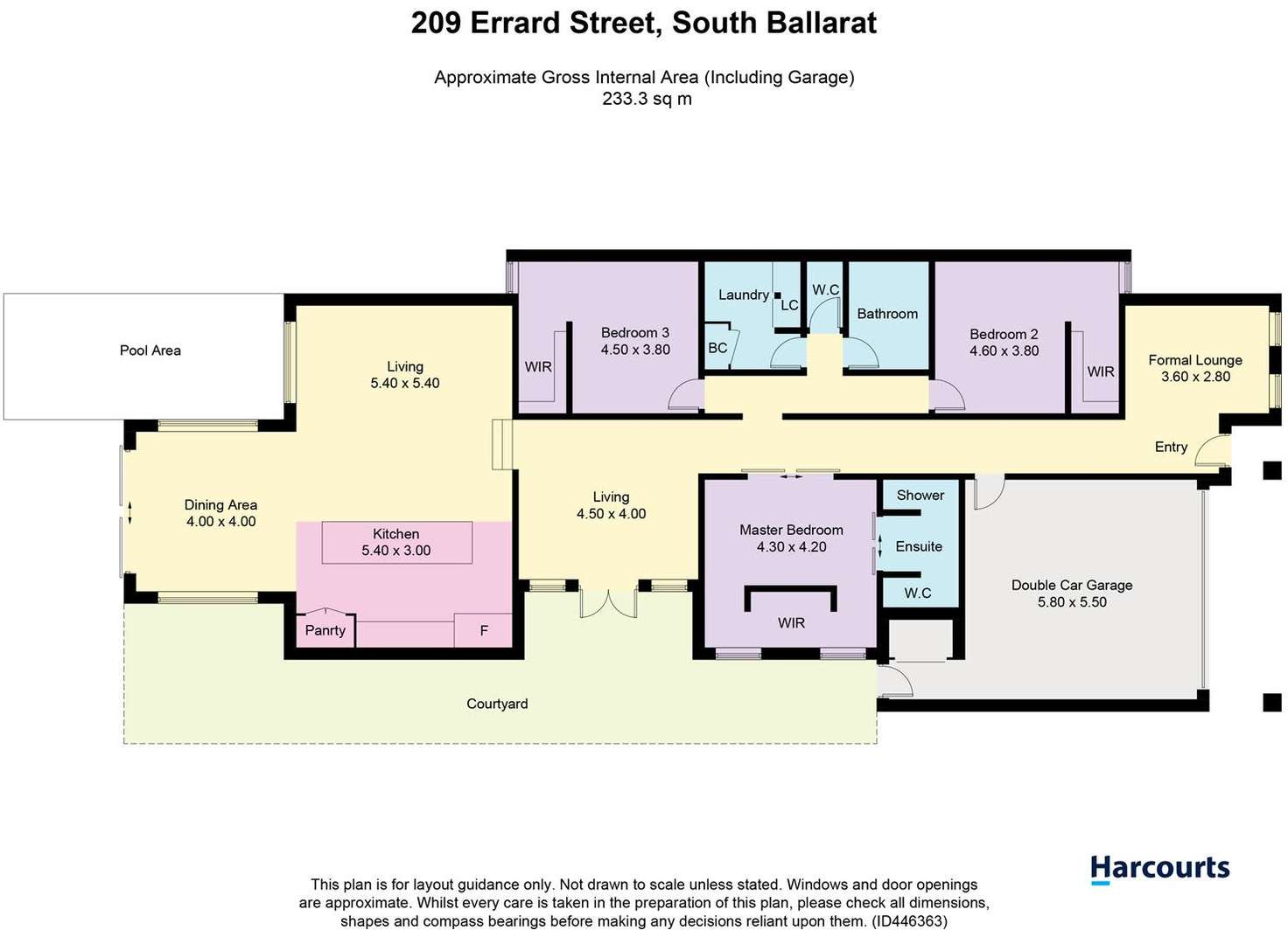 Floorplan of Homely house listing, 209 Errard Street South, Ballarat Central VIC 3350