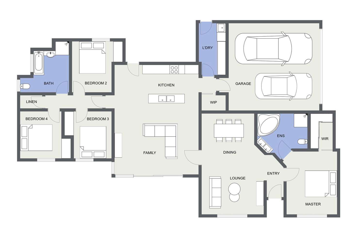 Floorplan of Homely house listing, 3 Tarrabool Street, Amaroo ACT 2914
