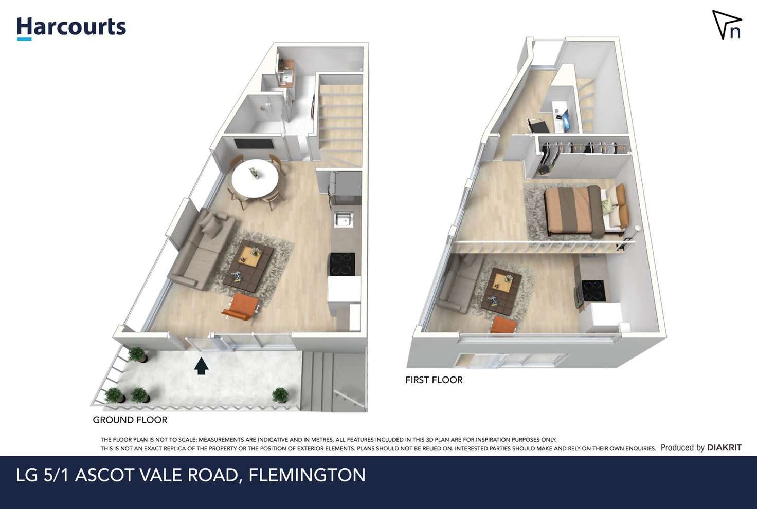 Floorplan of Homely apartment listing, LG05/1 Ascot Vale Road, Flemington VIC 3031