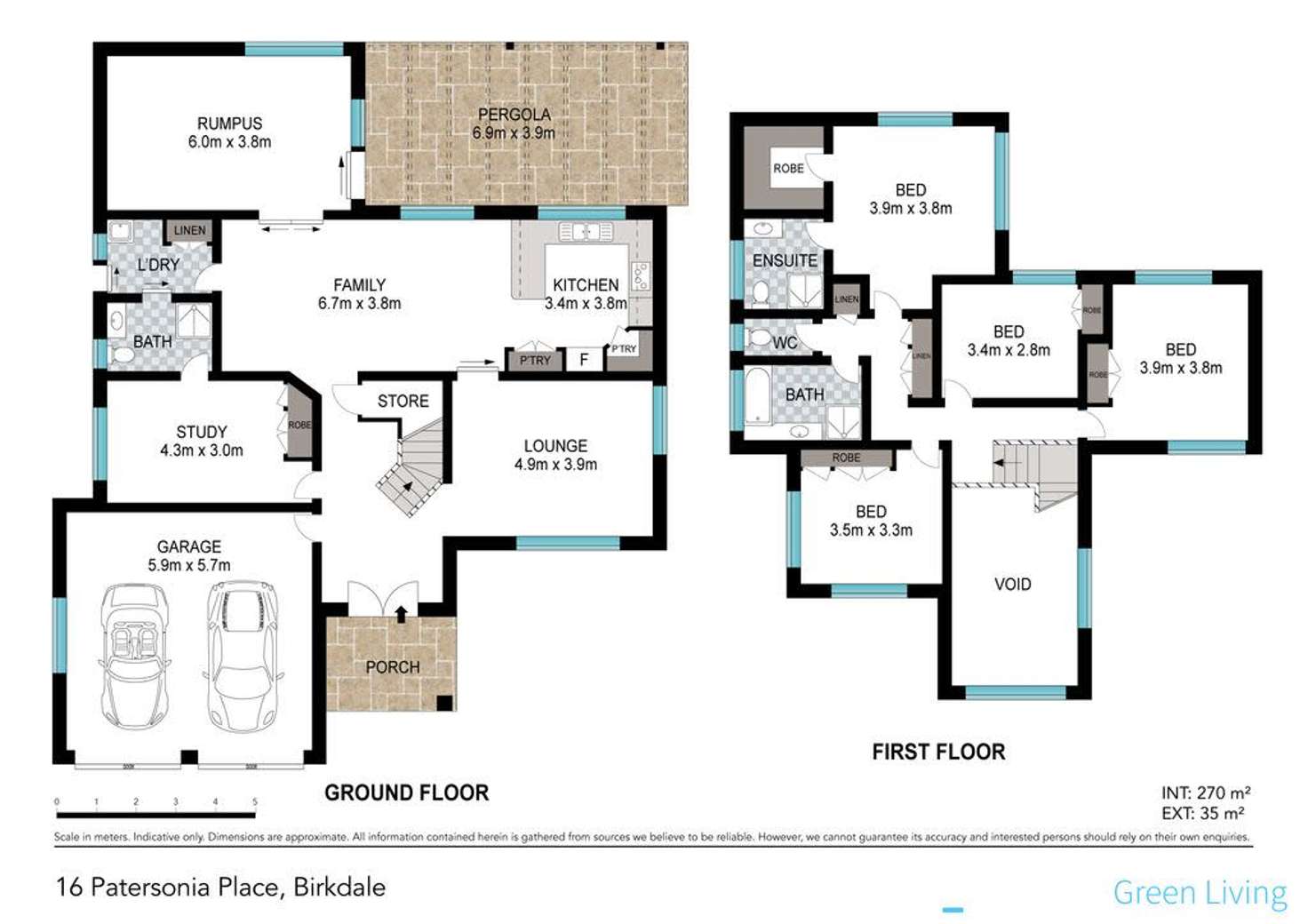 Floorplan of Homely house listing, 16 Patersonia Place, Birkdale QLD 4159