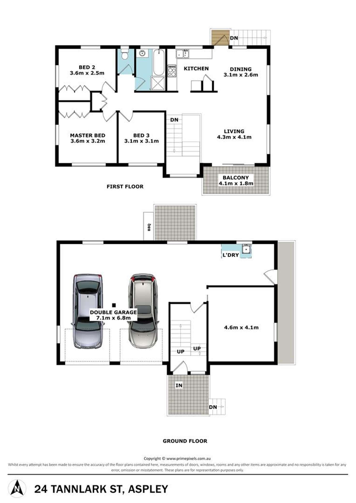 Floorplan of Homely house listing, 24 Tannlark Street, Aspley QLD 4034