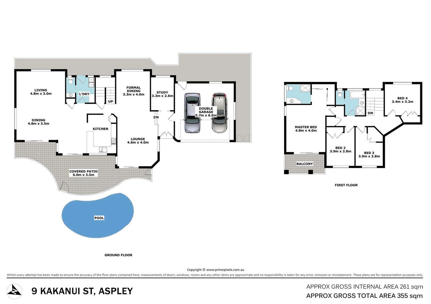 Floorplan of Homely house listing, 9 Kakanui St, Aspley QLD 4034