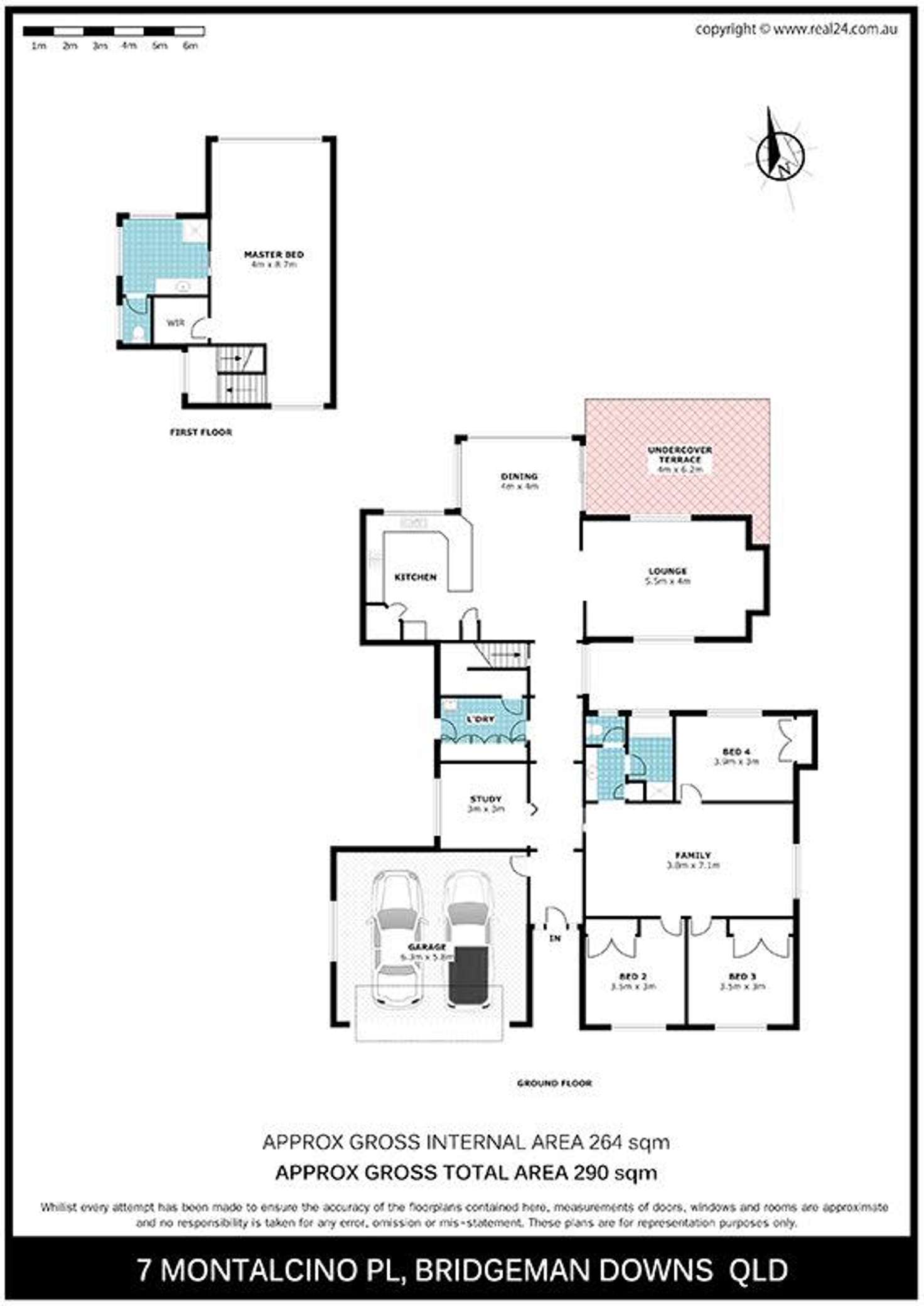 Floorplan of Homely house listing, 7 Montalcino Place, Bridgeman Downs QLD 4035