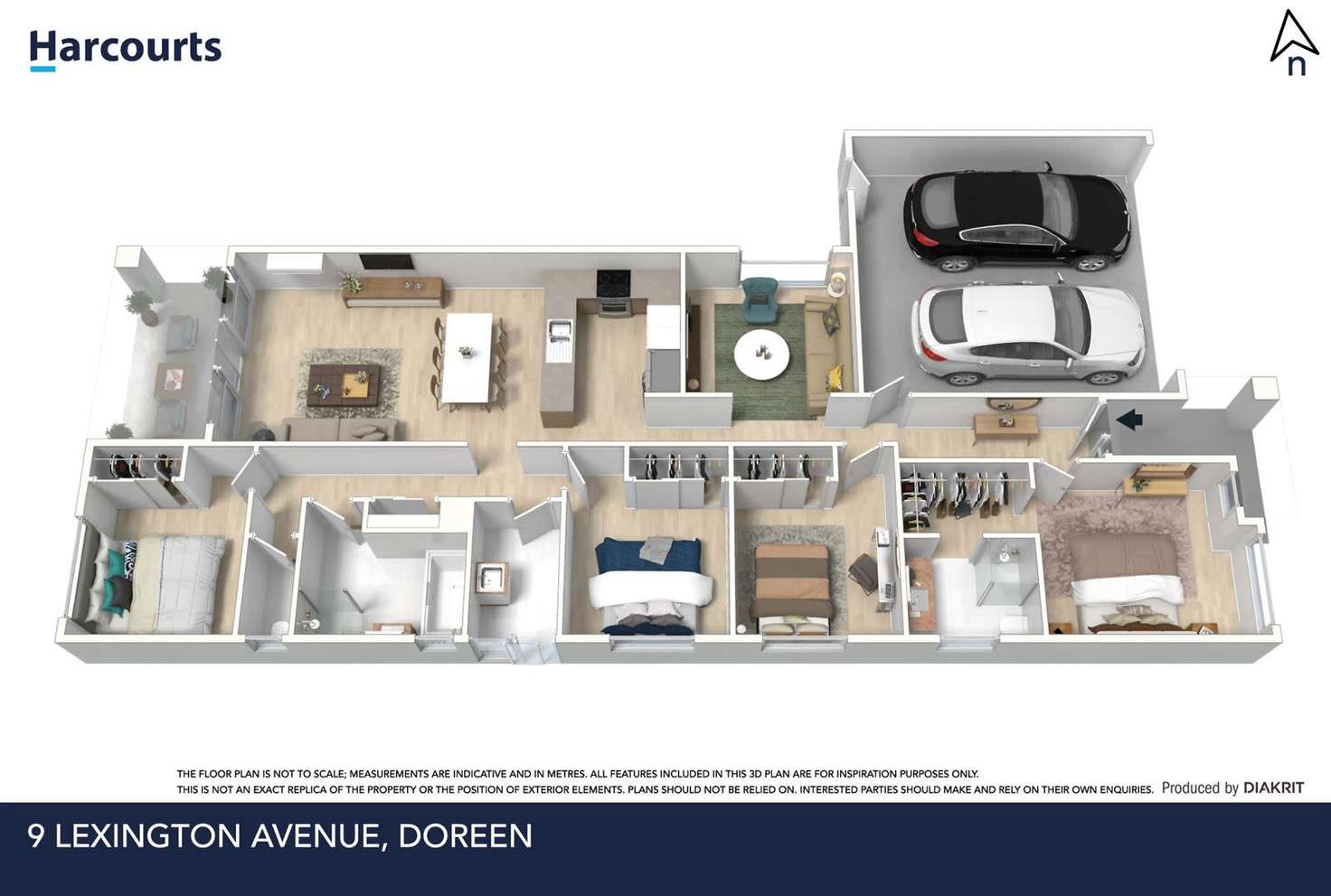 Floorplan of Homely house listing, 9 Lexington Avenue, Doreen VIC 3754