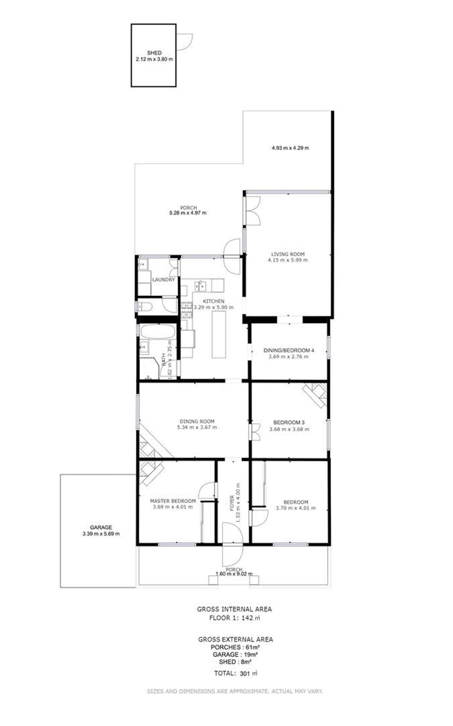 Floorplan of Homely house listing, 37 East Parkway, Colonel Light Gardens SA 5041