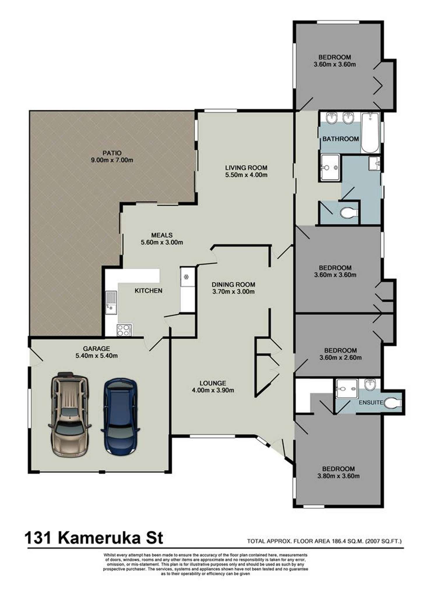 Floorplan of Homely house listing, 131 Kameruka Street, Calamvale QLD 4116