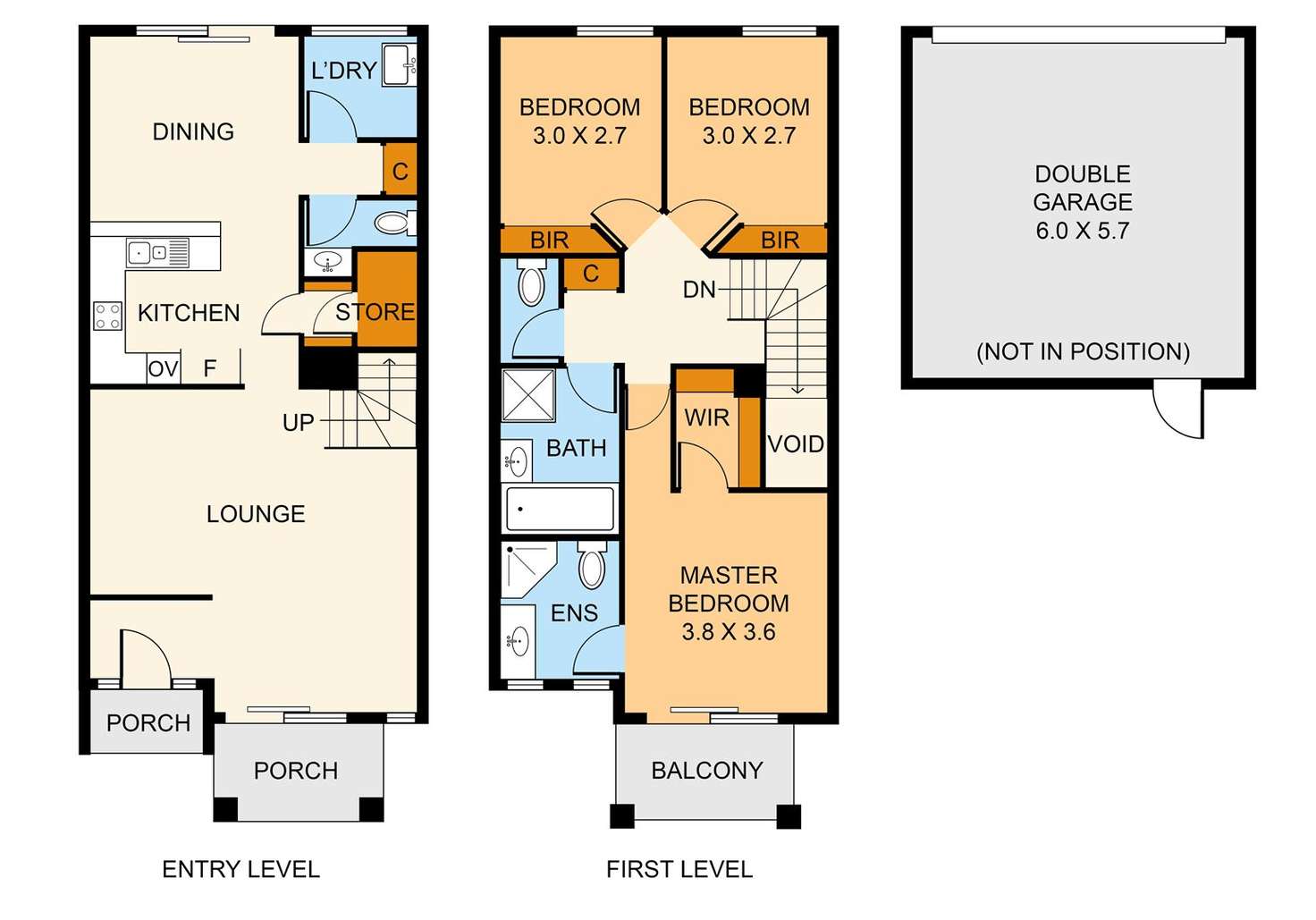 Floorplan of Homely house listing, 11 St Laurent Rise, Knoxfield VIC 3180