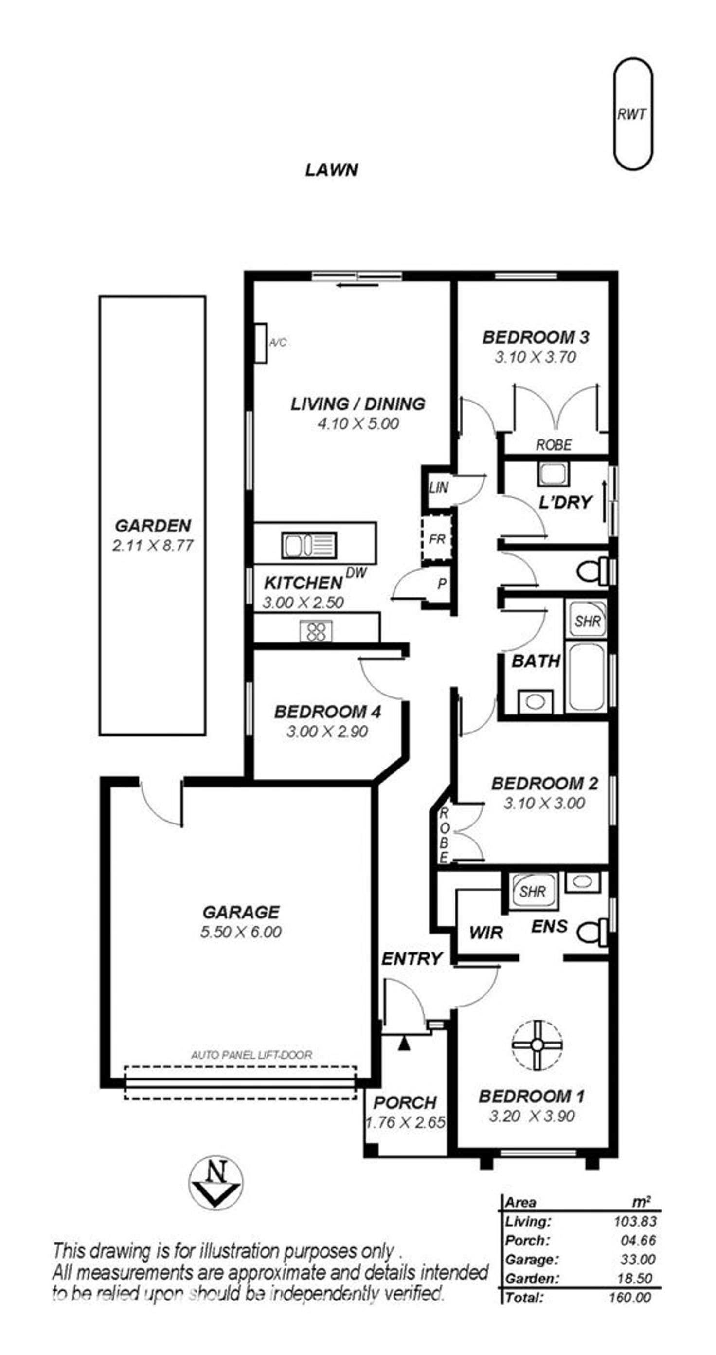 Floorplan of Homely house listing, 10 Venice Avenue, Aldinga Beach SA 5173