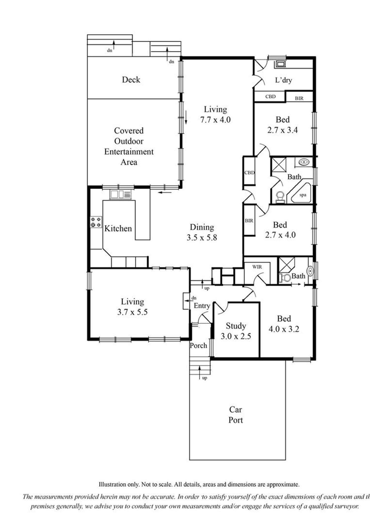 Floorplan of Homely house listing, 30 Larool Avenue, St Helena VIC 3088