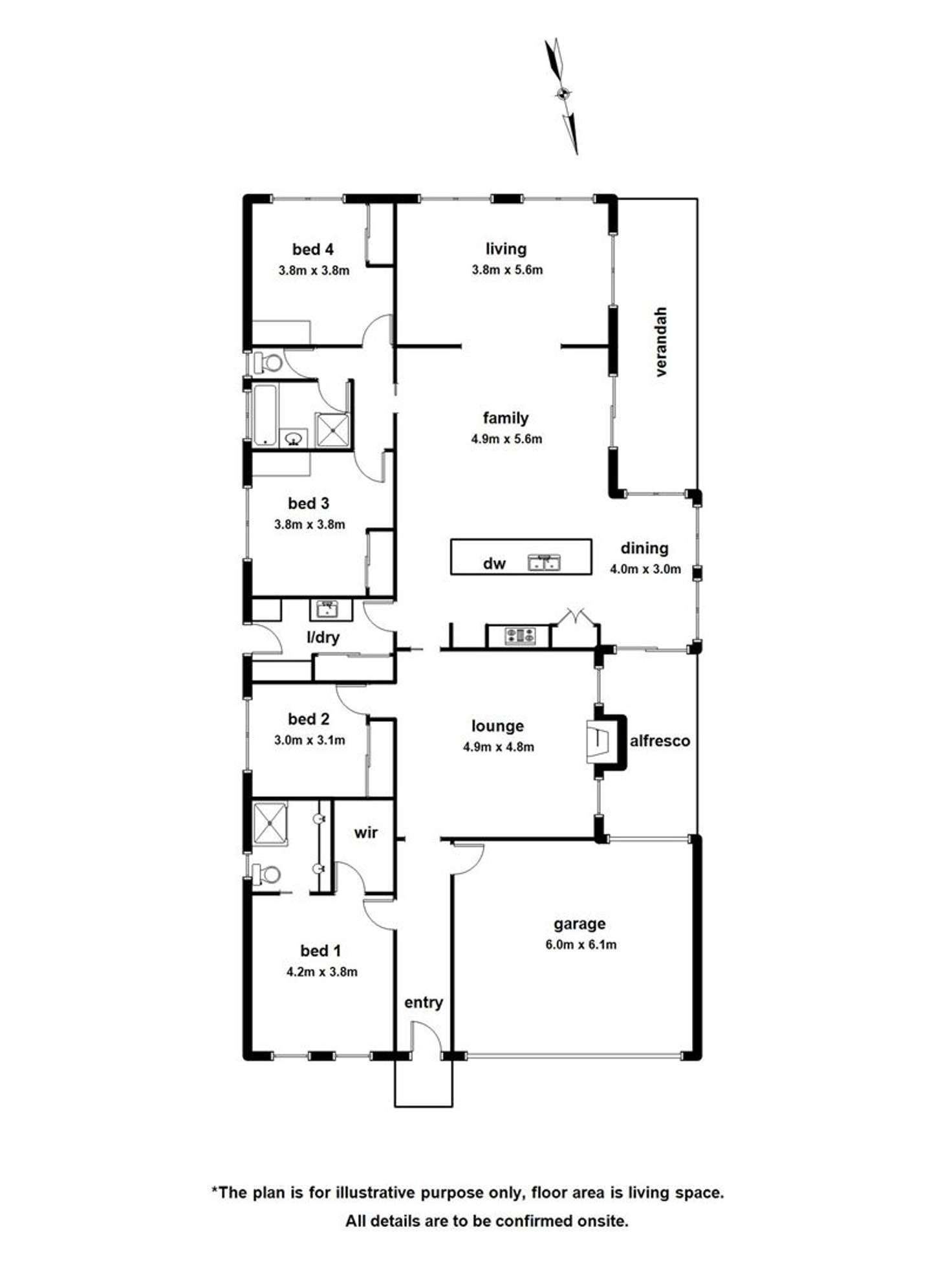Floorplan of Homely house listing, 17 Hawkesbury Street, Berwick VIC 3806