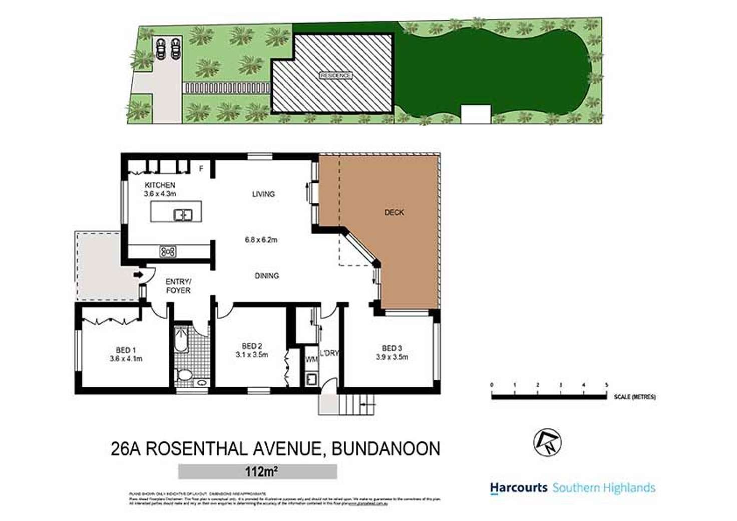 Floorplan of Homely house listing, 26A Rosenthal Avenue, Bundanoon NSW 2578