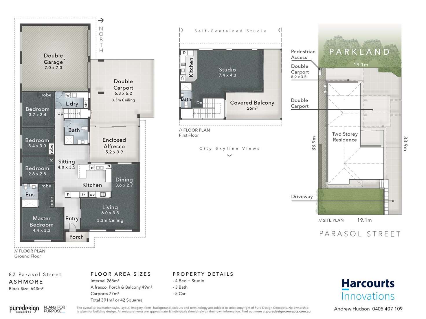 Floorplan of Homely house listing, 82 Parasol Street, Ashmore QLD 4214