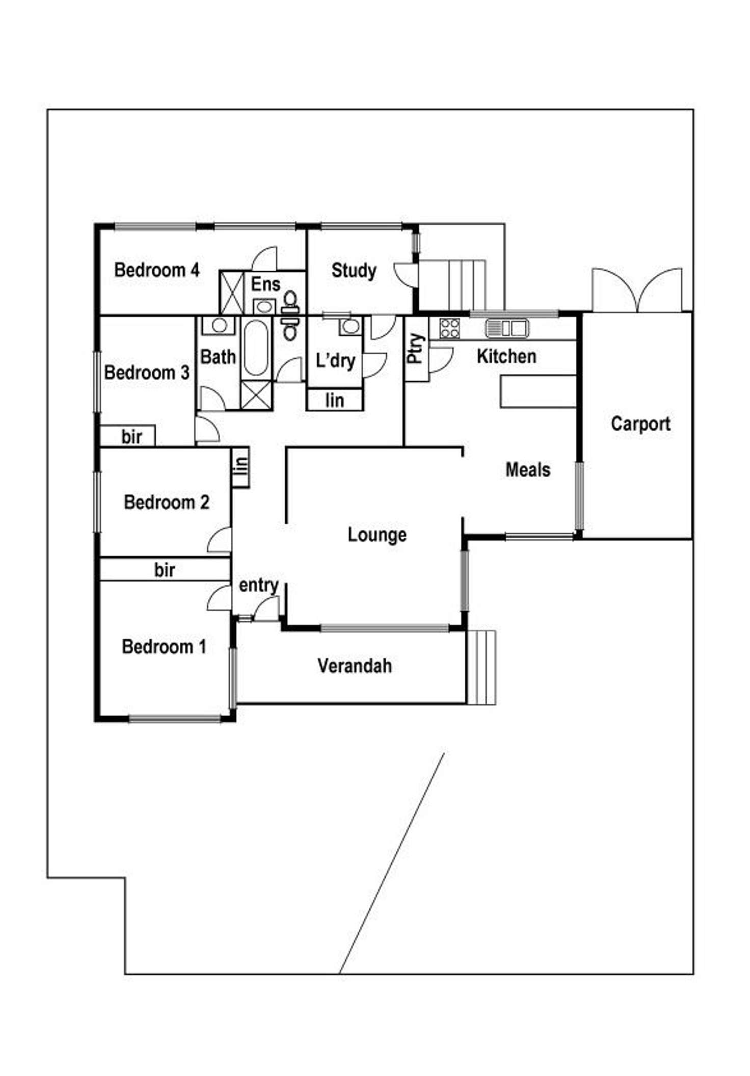 Floorplan of Homely house listing, 77 Mahoneys Road, Reservoir VIC 3073