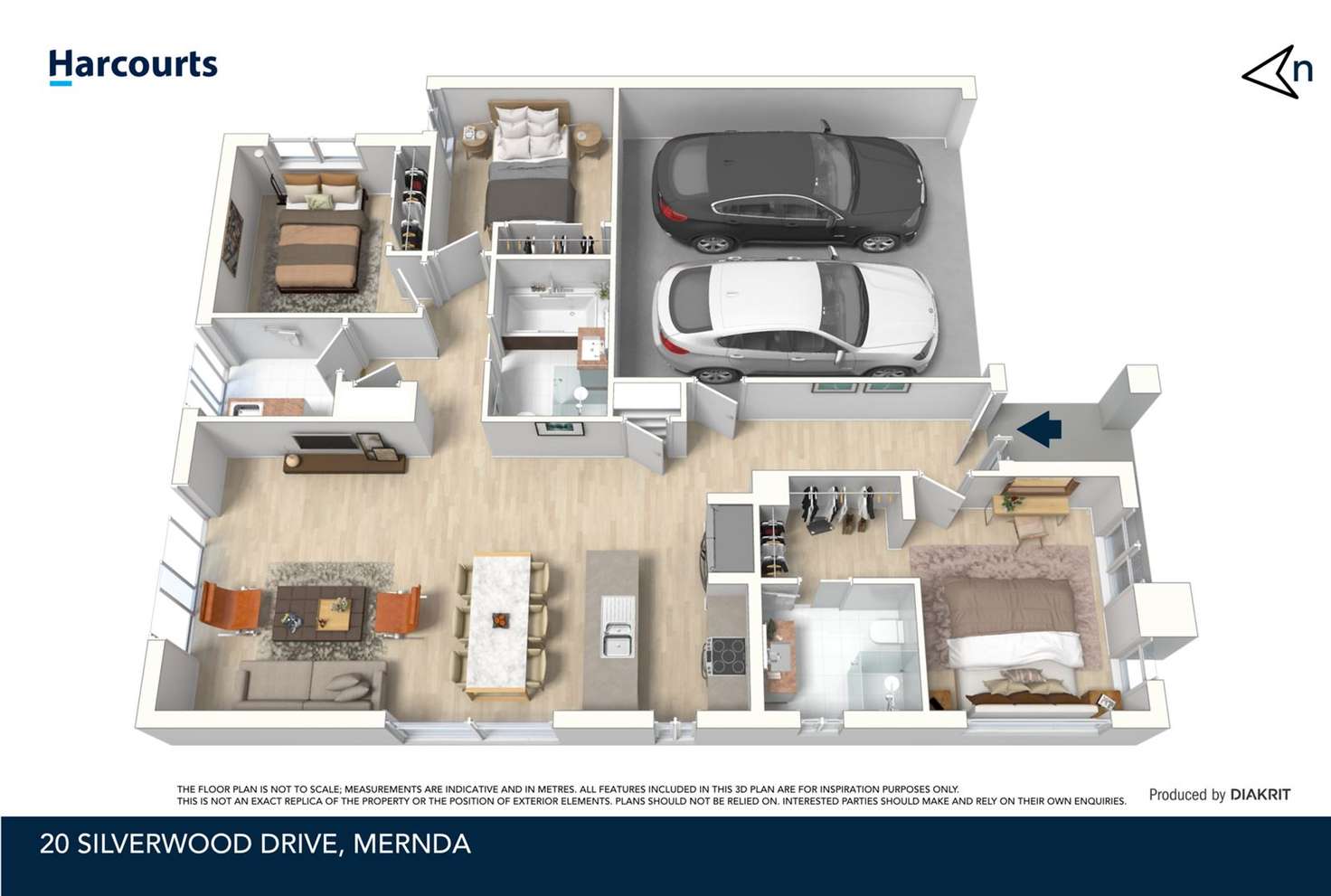 Floorplan of Homely house listing, 20 Silverwood Drive, Mernda VIC 3754