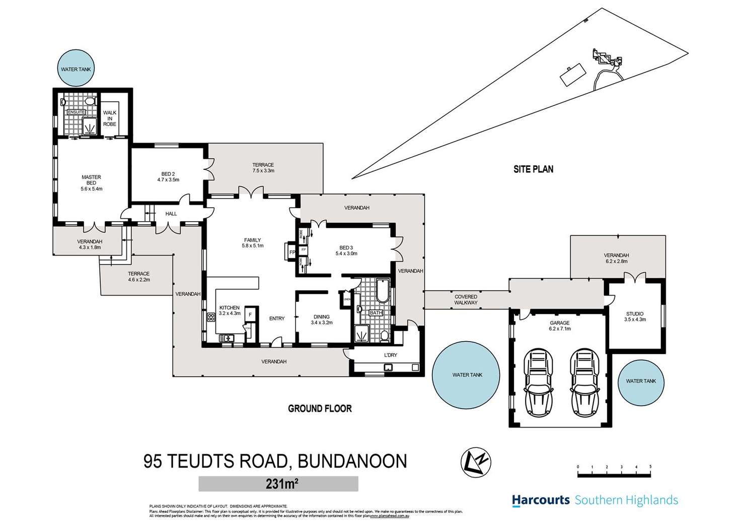 Floorplan of Homely house listing, 95 Teudts Road, Bundanoon NSW 2578