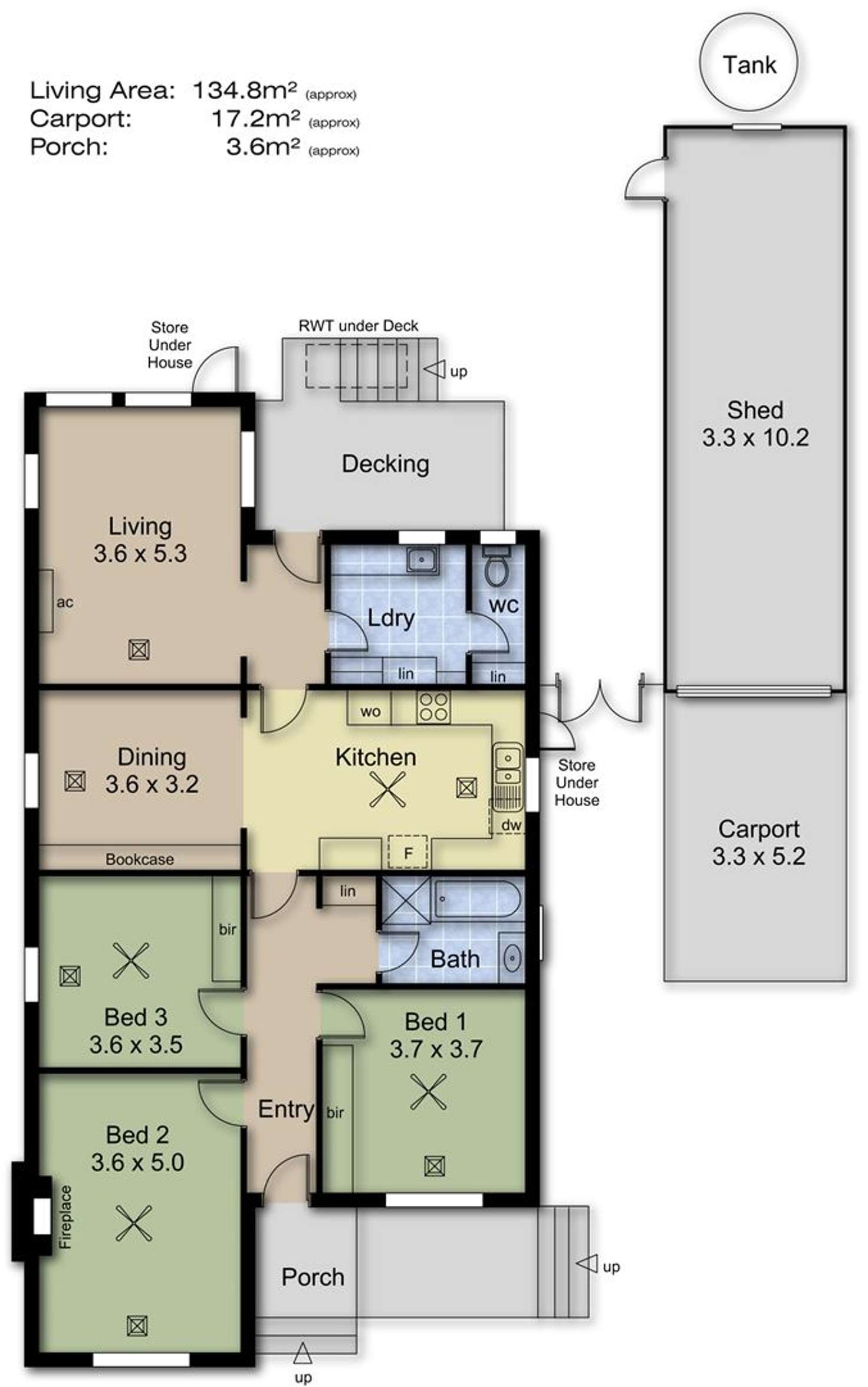 Floorplan of Homely house listing, 12 Ashenden Road, Aldgate SA 5154