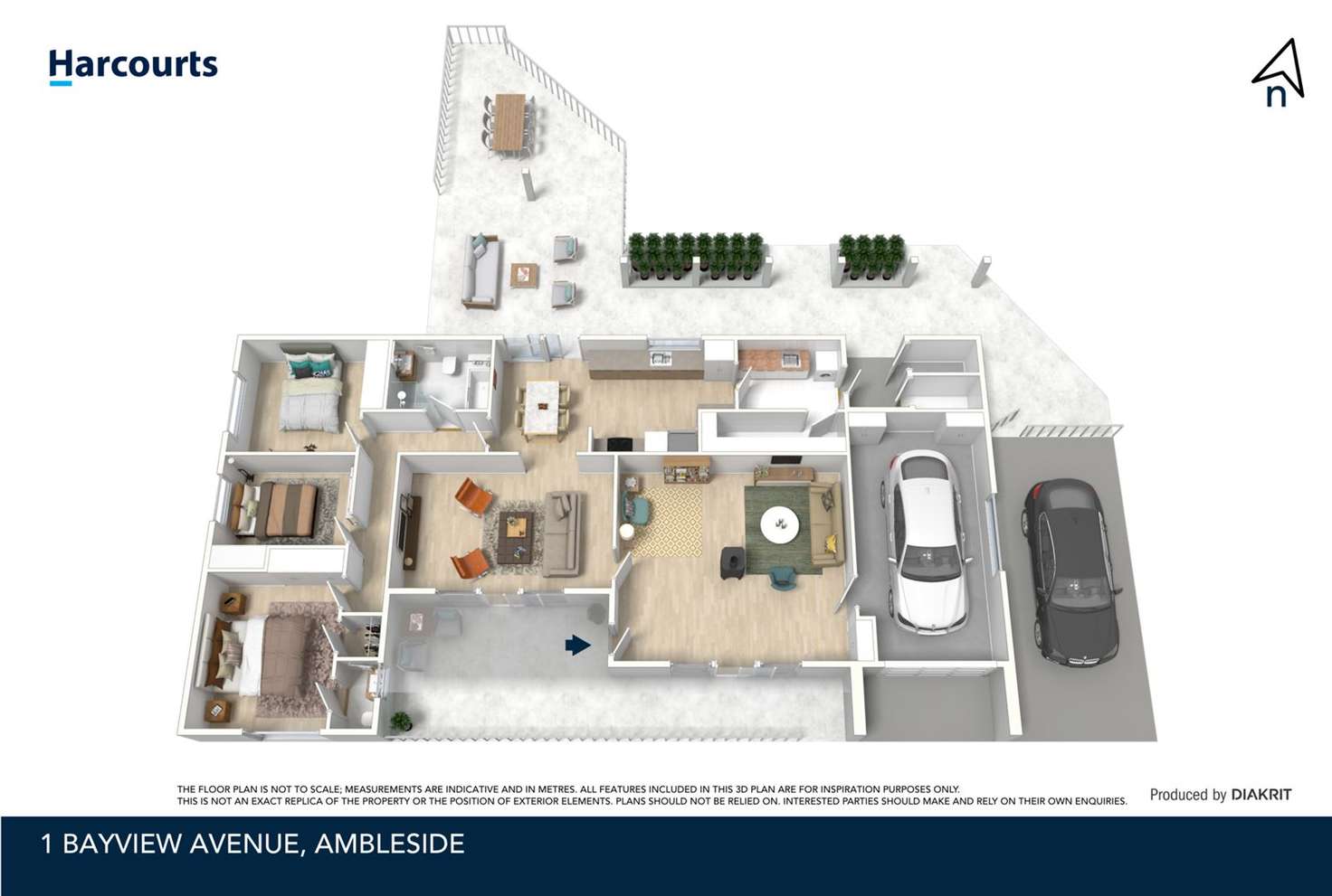 Floorplan of Homely house listing, 1 Bayview Avenue, Ambleside TAS 7310