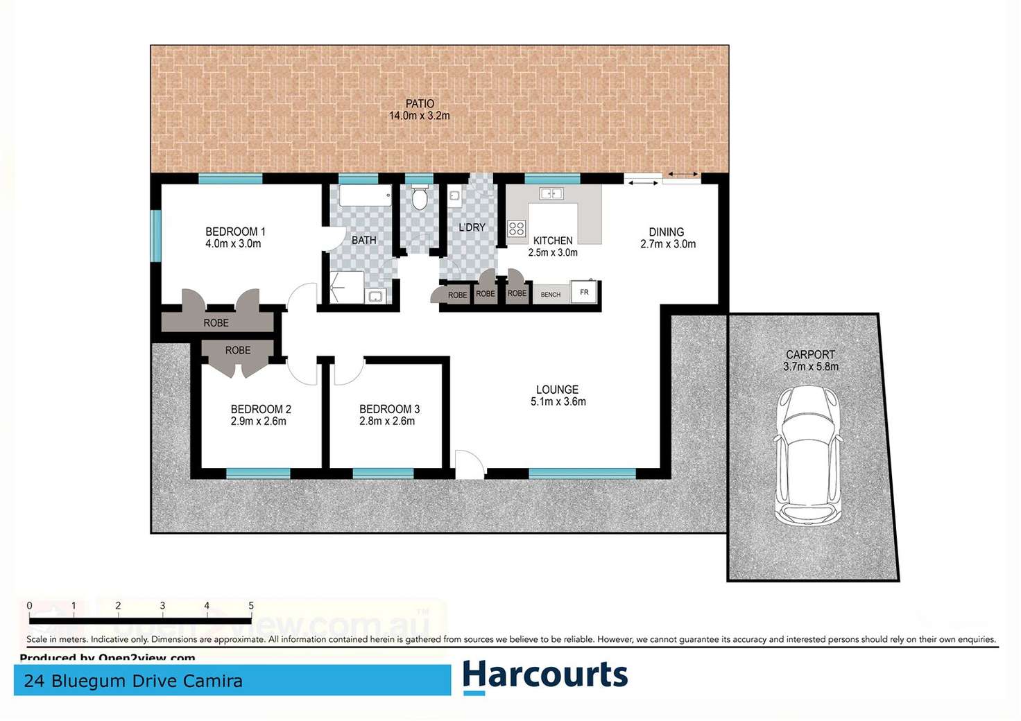 Floorplan of Homely house listing, 24 Bluegum Drive, Camira QLD 4300