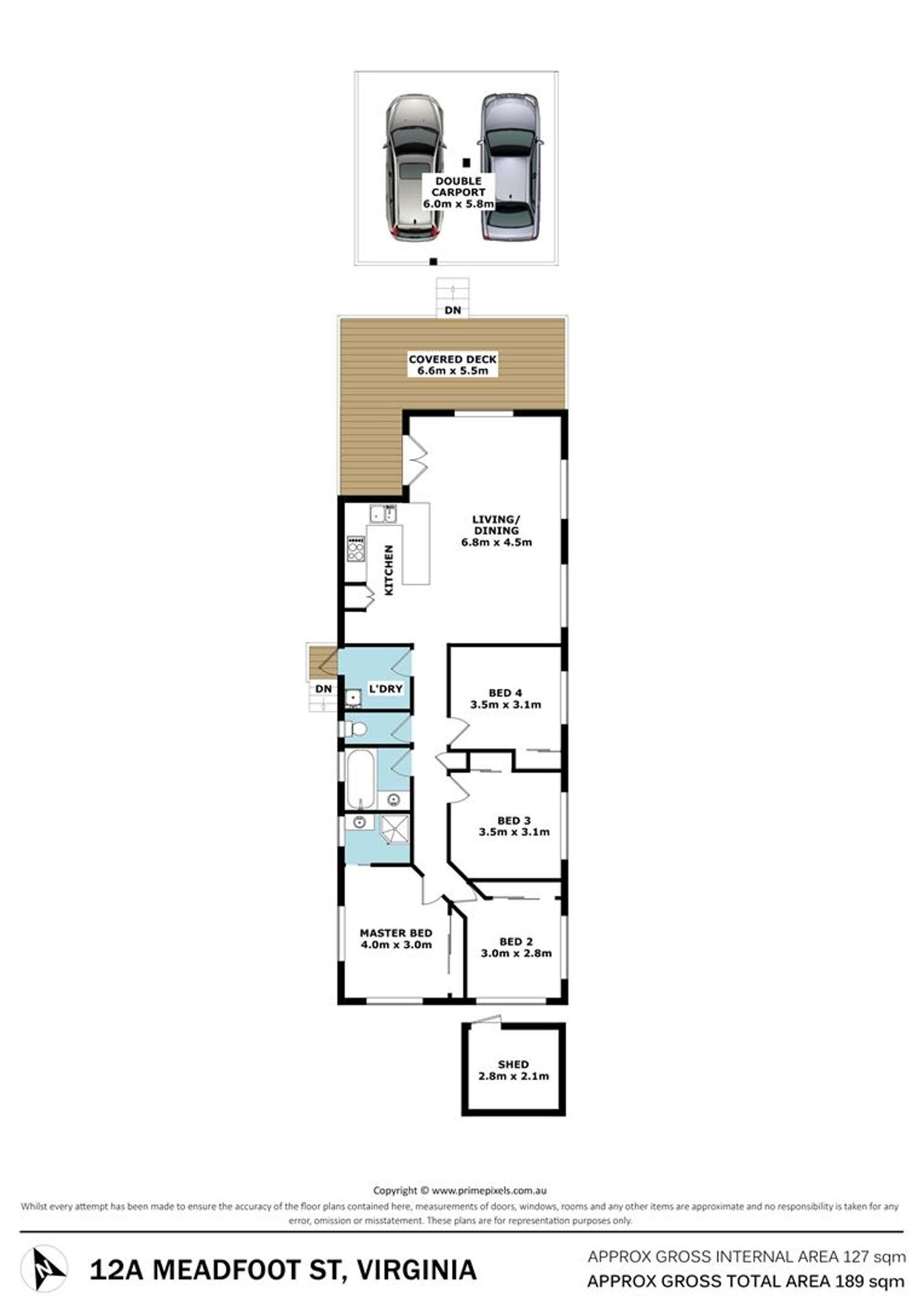 Floorplan of Homely house listing, 12A Meadfoot Road, Virginia QLD 4014